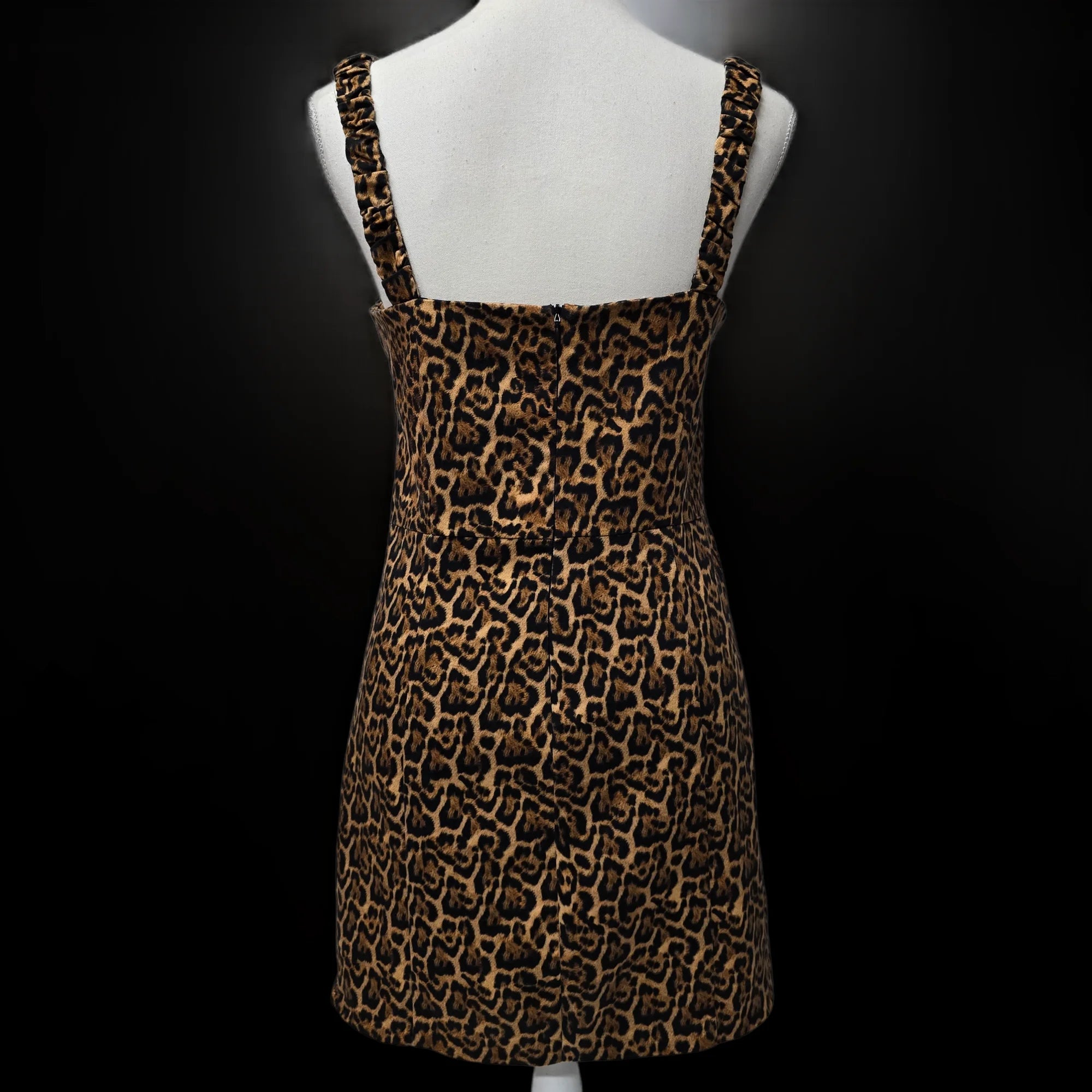 Womens Zara Animal Print Mini Dress UK 14 - Dresses - 2