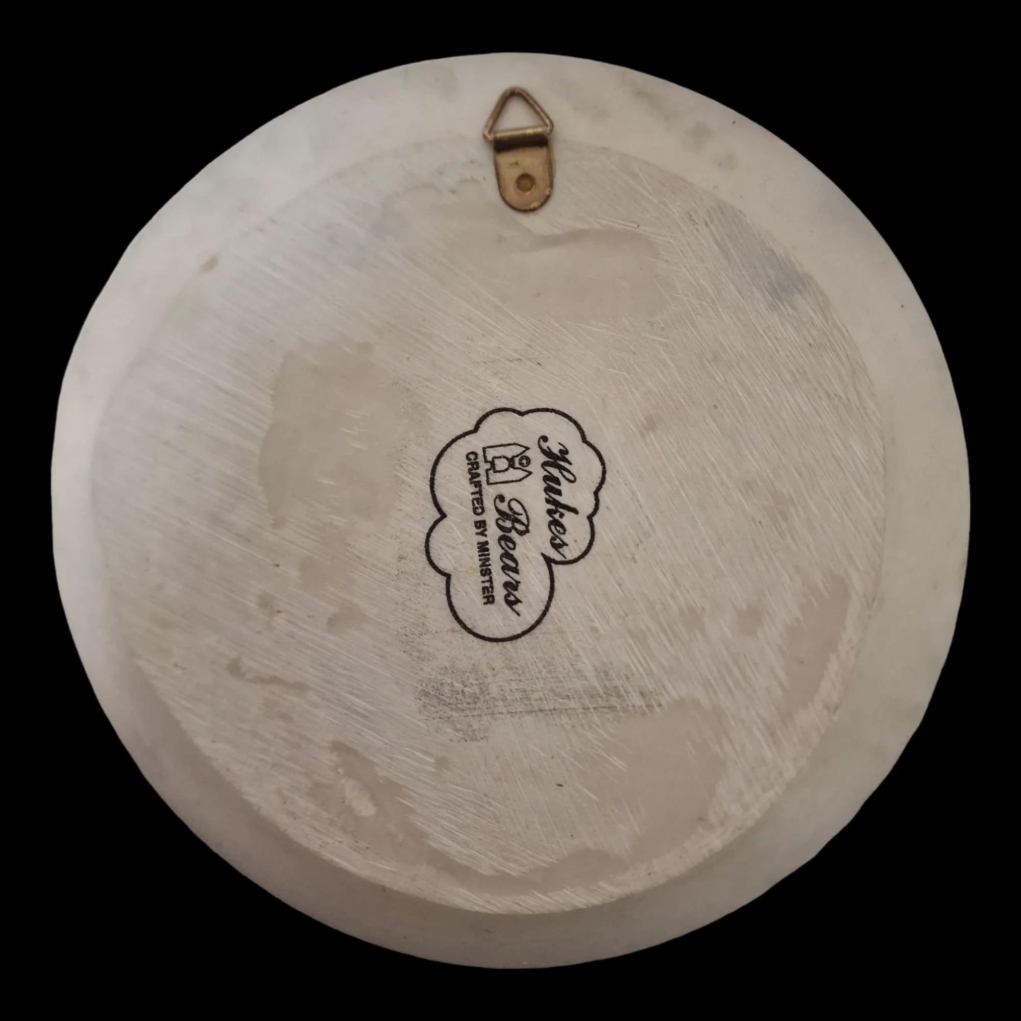 3d Hukes Bear Ornamental Plate - Minster - 4 - 1364