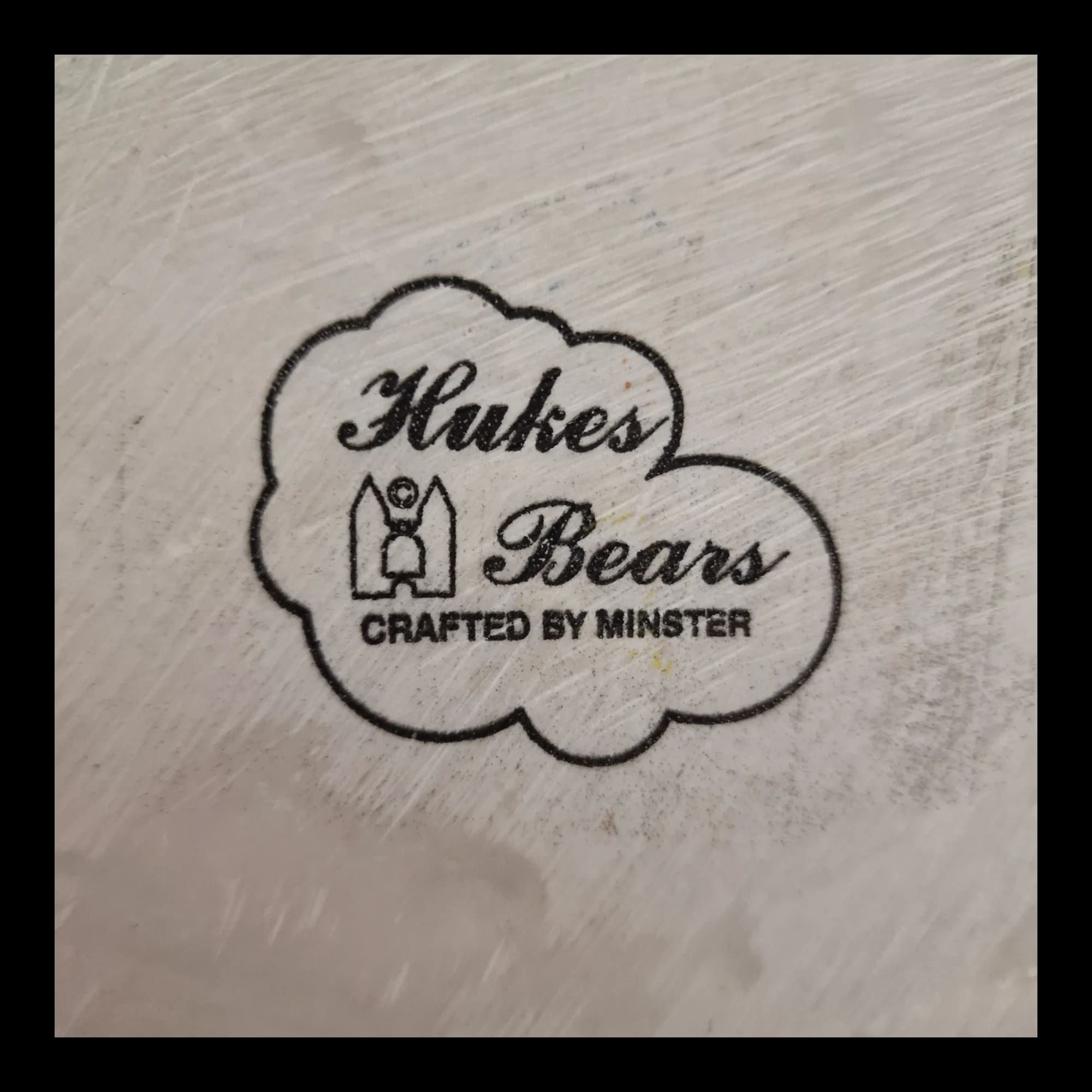 3d Hukes Bear Ornamental Plate - Minster - 5 - 1364