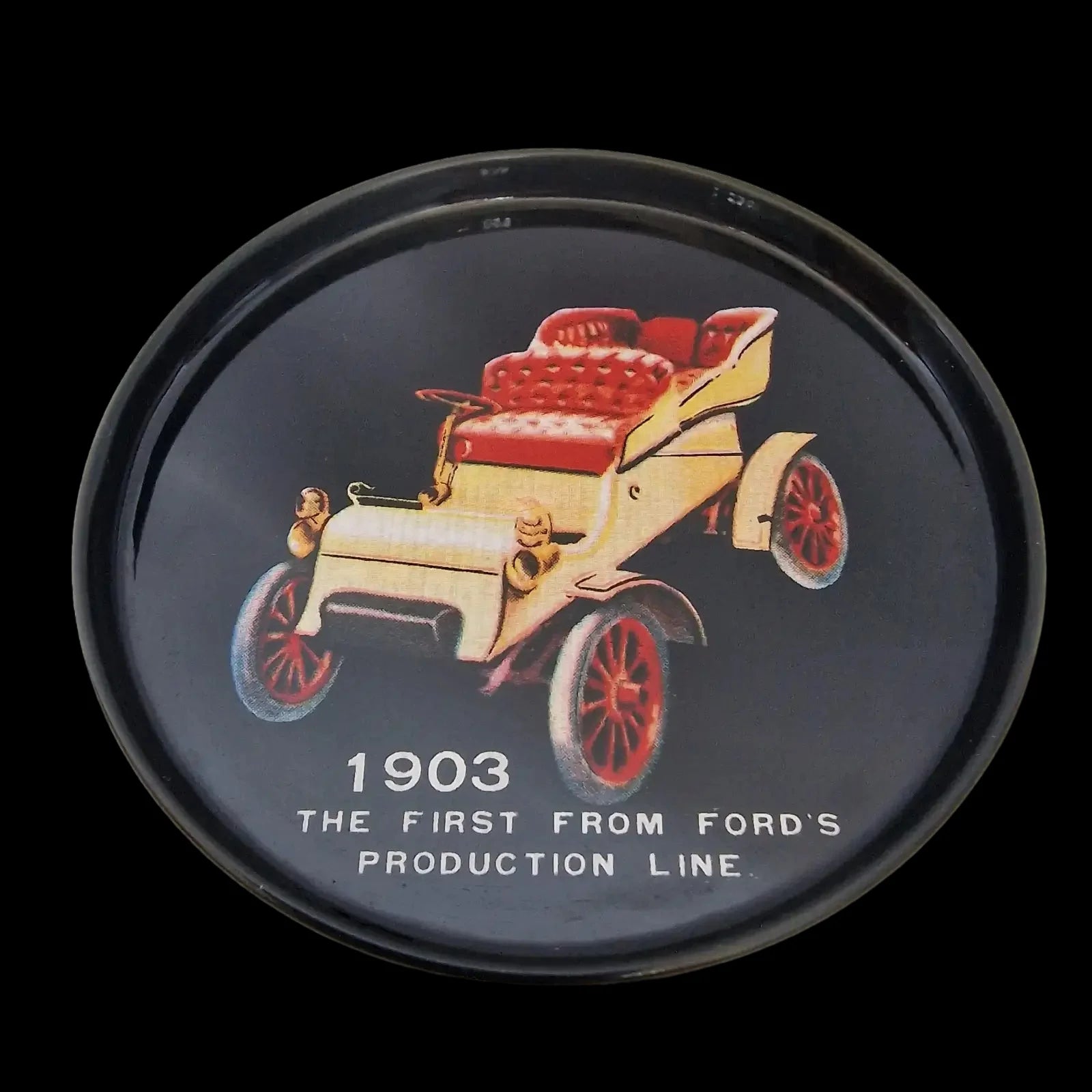4 x Metal Classic Car Coasters Ford Dodge Nash Willys