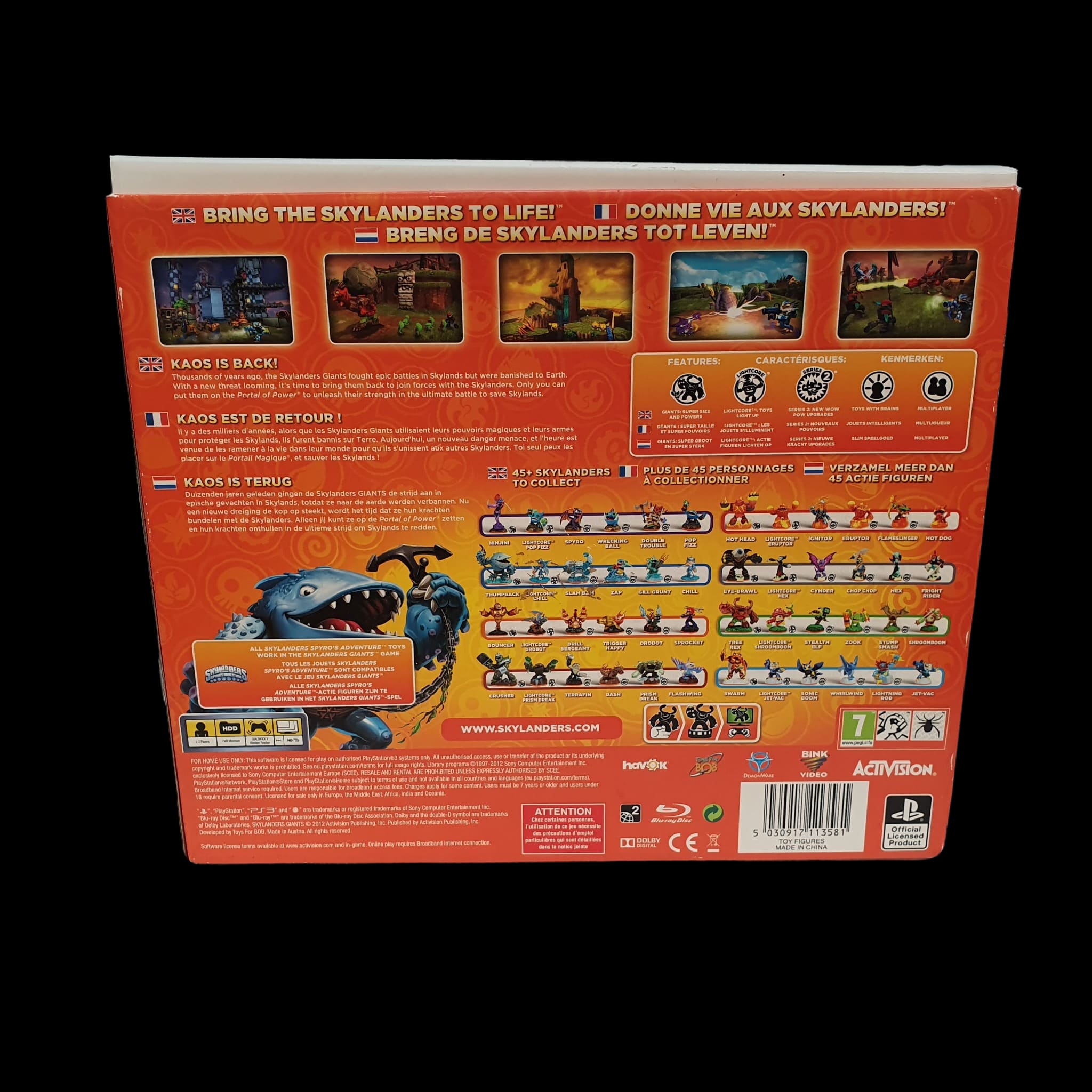 Activision Skylanders Giants Booster Pack 2012 Playstation