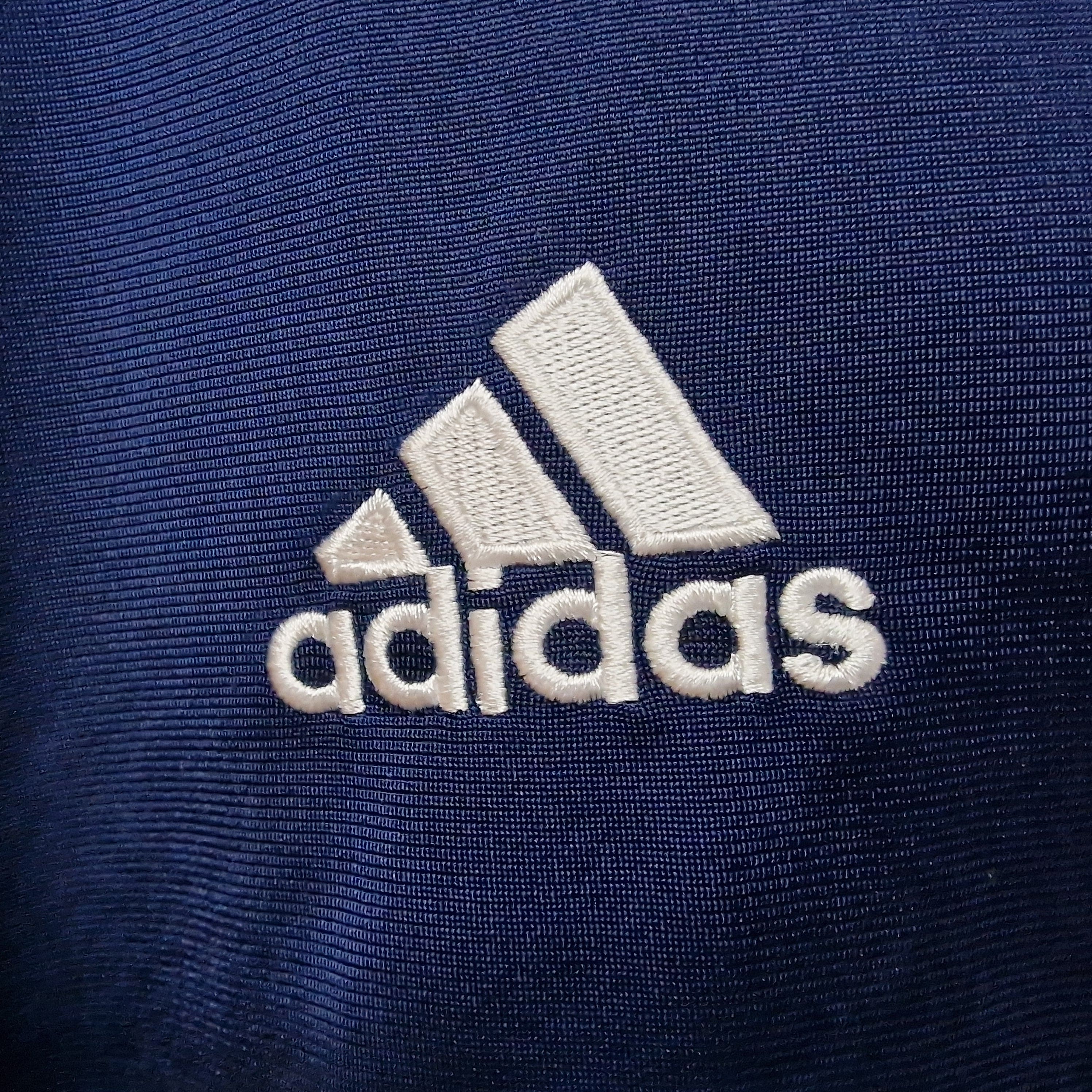 Adidas Blue Unisex Track Top Tracksuit Full Zip UK 2XL - 12