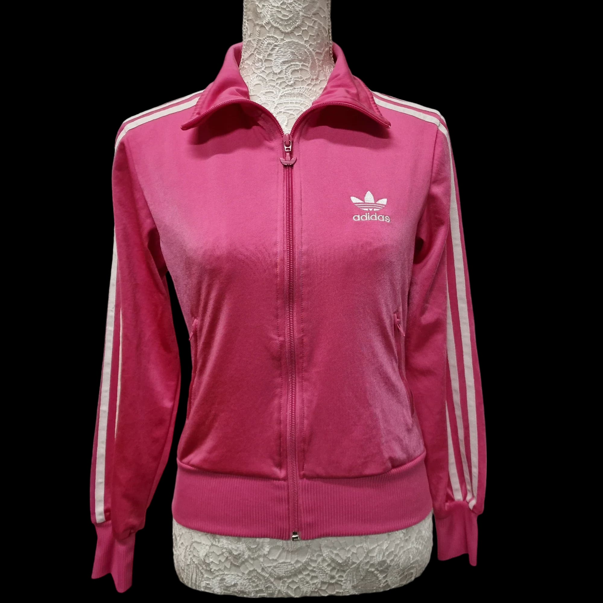 Adidas Firebird Womens Track Top Tracksuit Jacket Full Zip