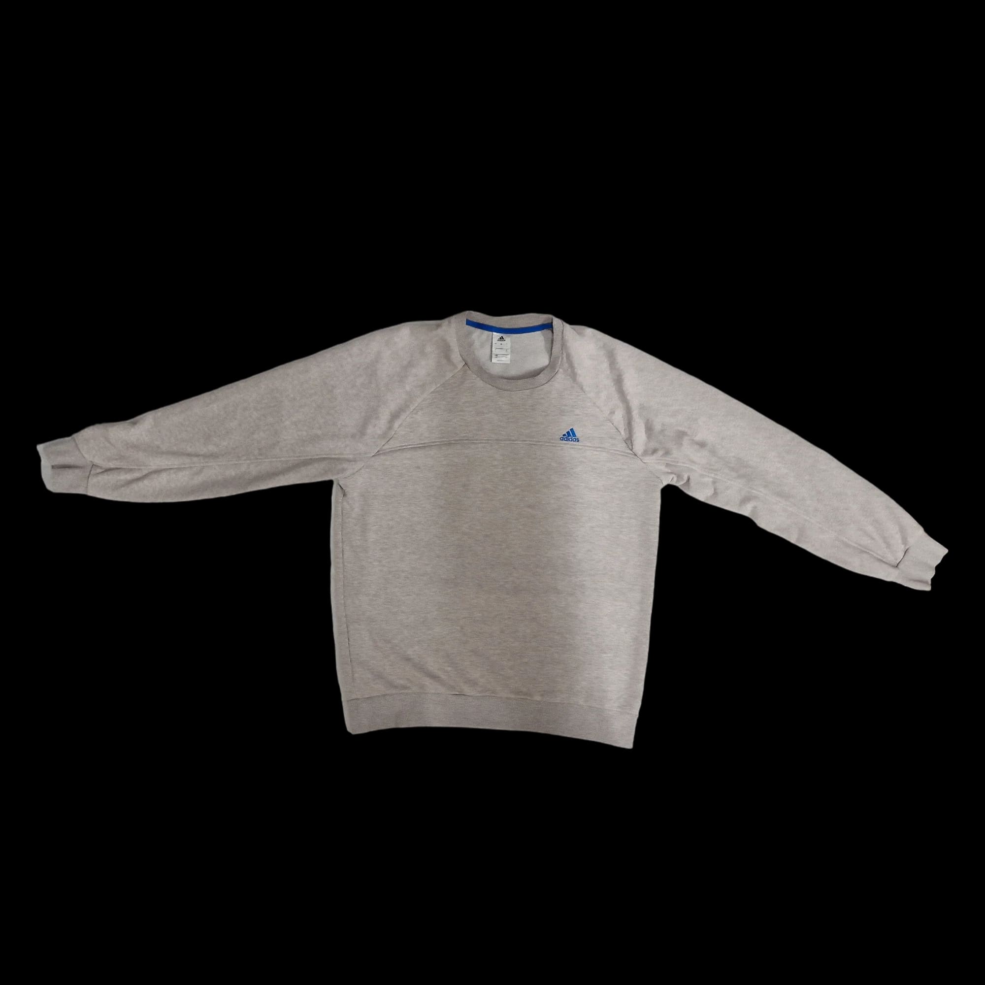 Adidas Grey Crew Neck Jumper UK Large - Jumpers - 3 - 3398