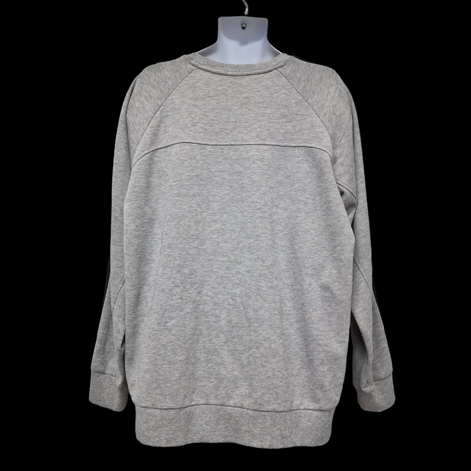 Adidas Grey Crew Neck Jumper UK XL - Jumpers - 2 - 3403