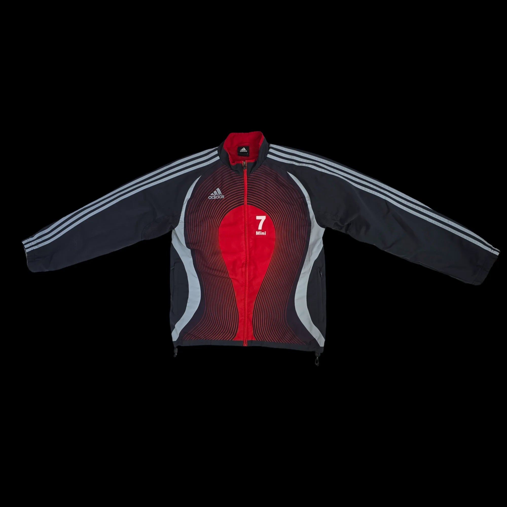 Adidas Unisex Black Red TSV Binswangen Sports Club Track