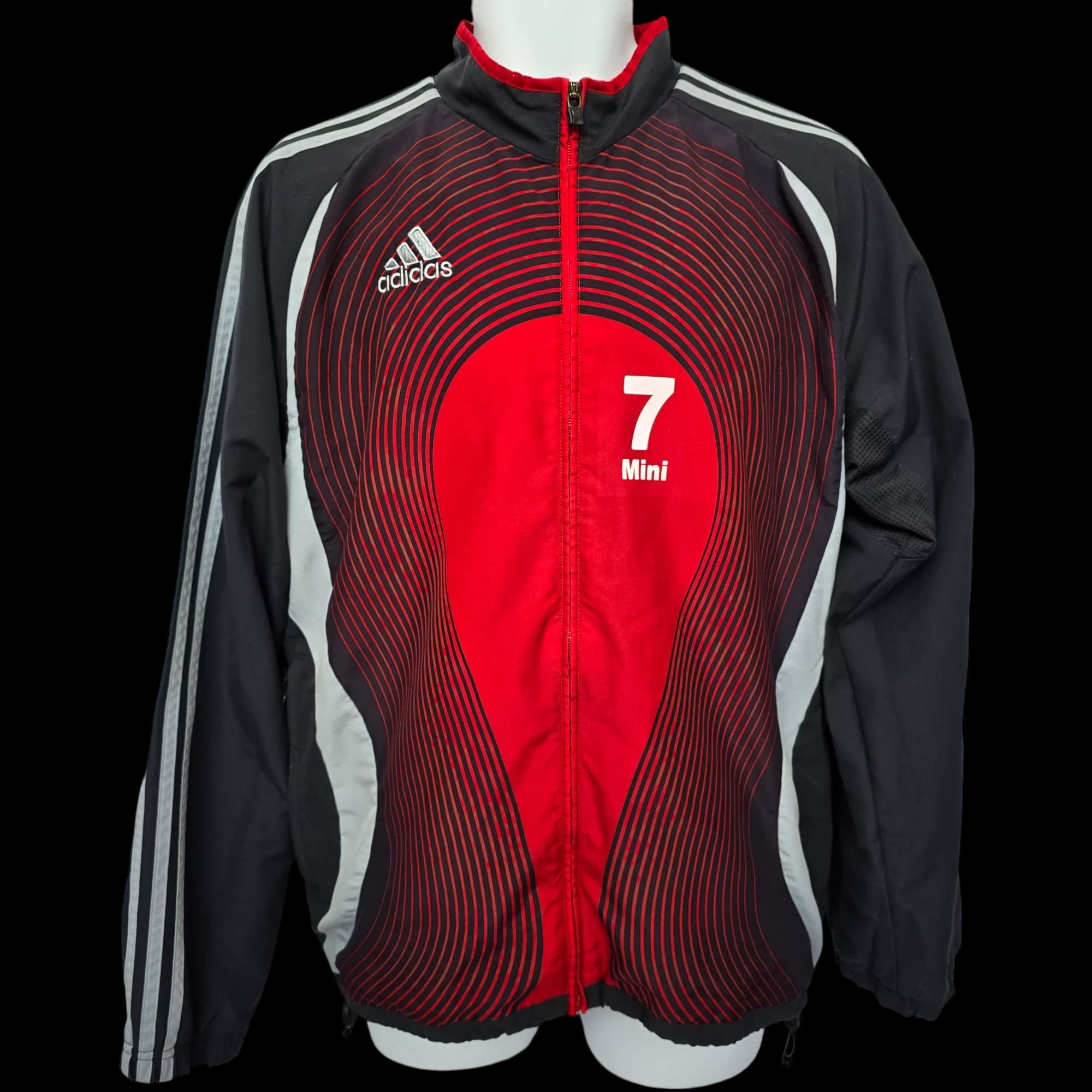 Adidas Unisex Black Red TSV Binswangen Sports Club Track