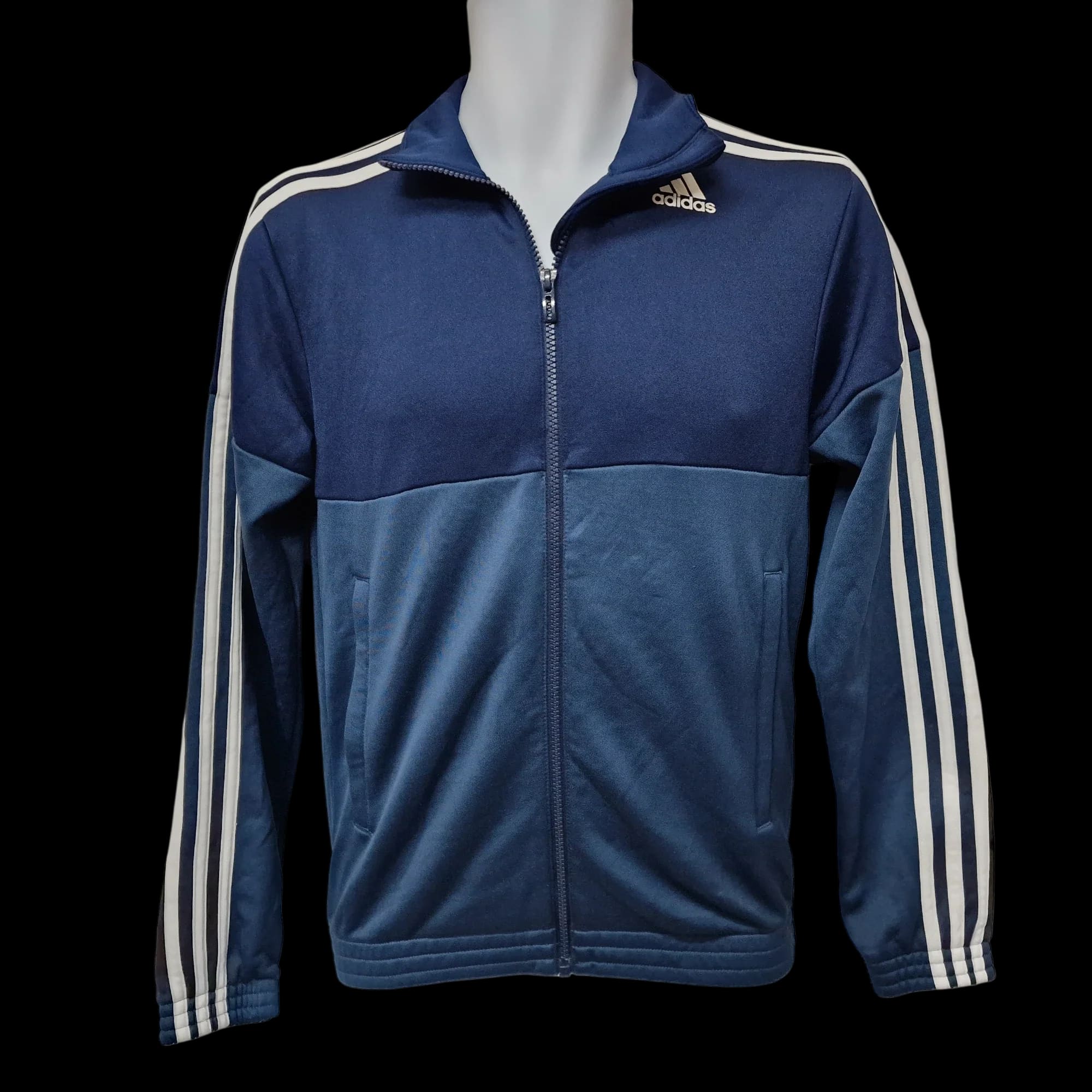 Adidas Unisex Climalite Track Top Tracksuit Full Zip Blue