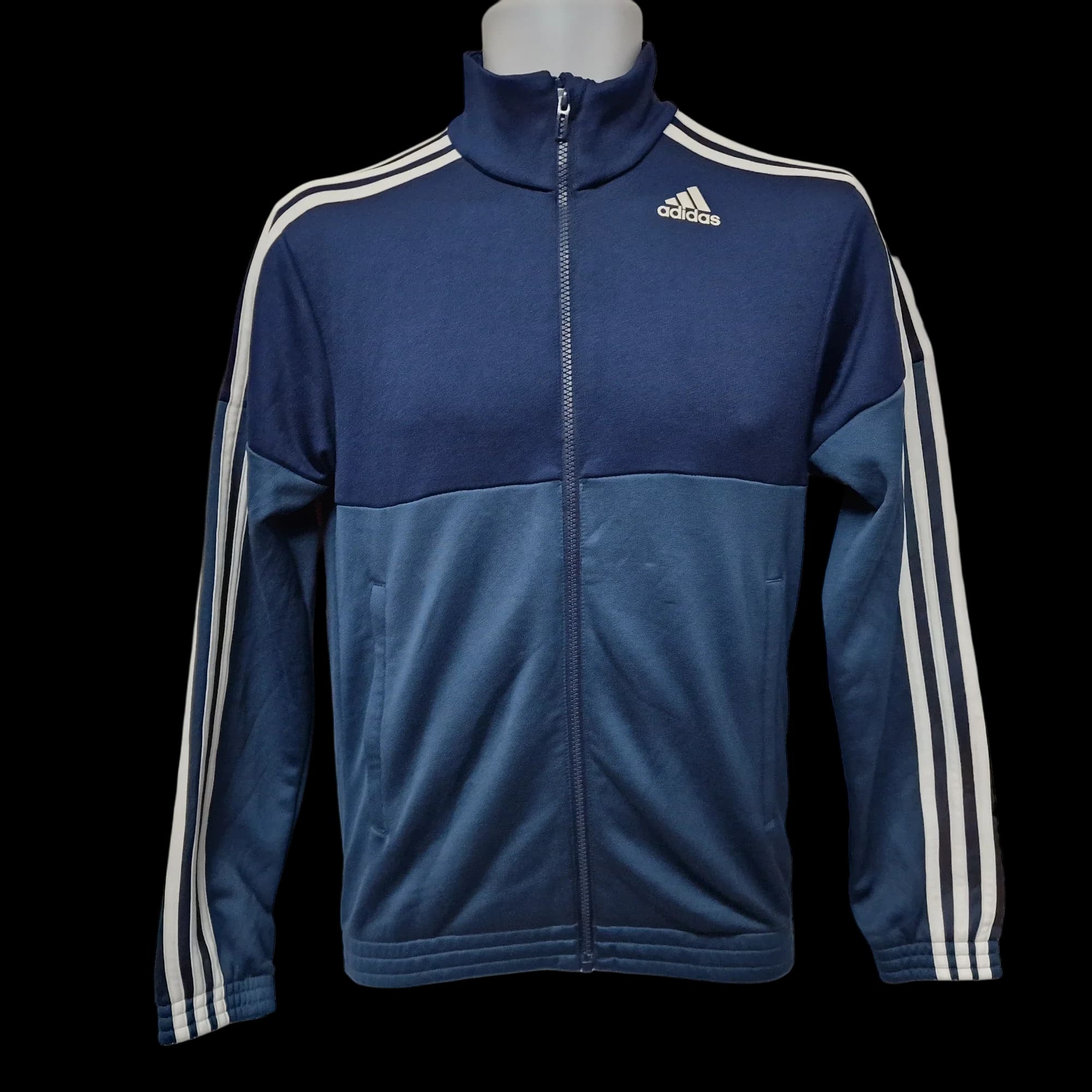 Adidas Unisex Climalite Track Top Tracksuit Full Zip Blue