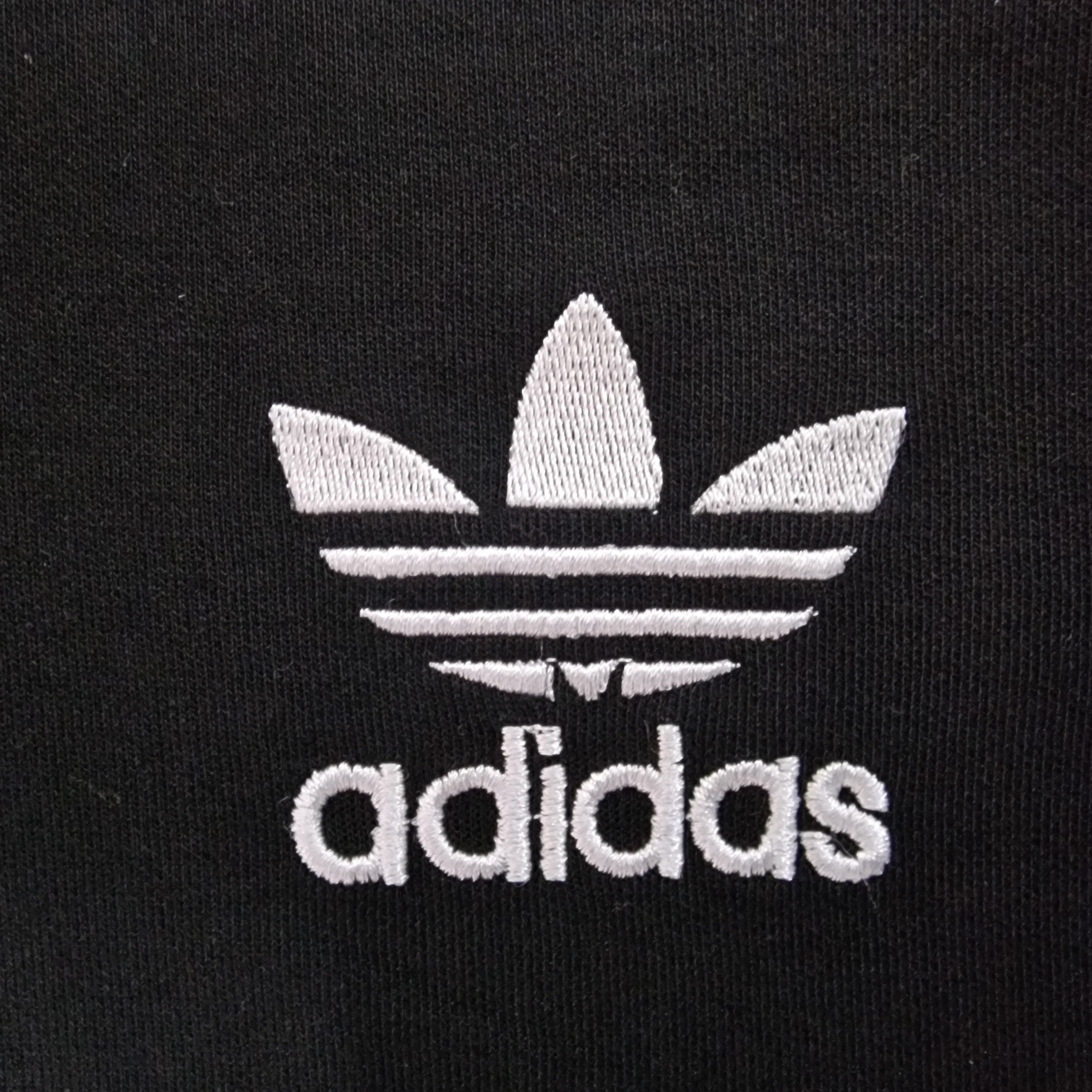 Adidas Unisex Track Top Tracksuit Full Zip Black UK 2XL