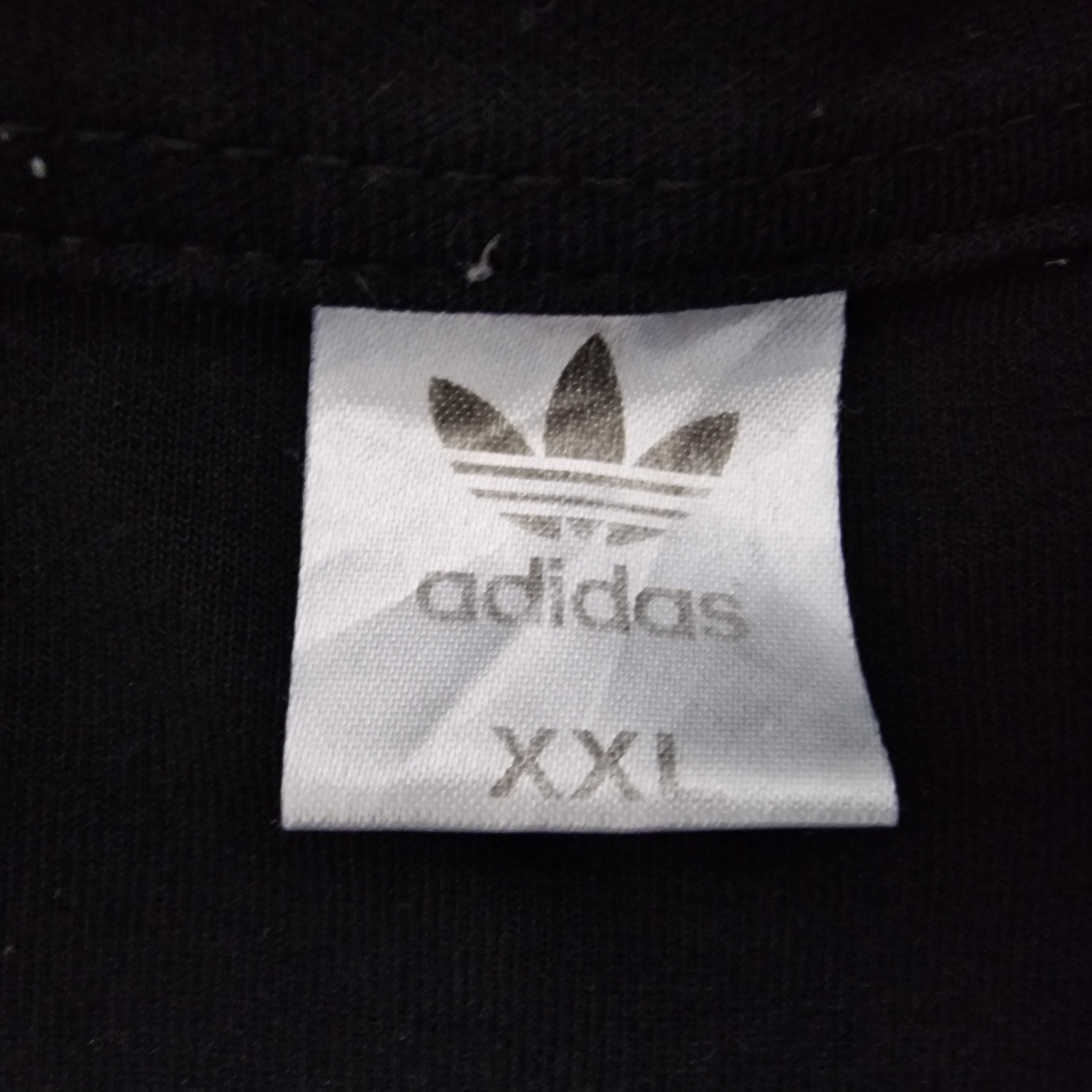 Adidas Unisex Track Top Tracksuit Full Zip Black UK 2XL