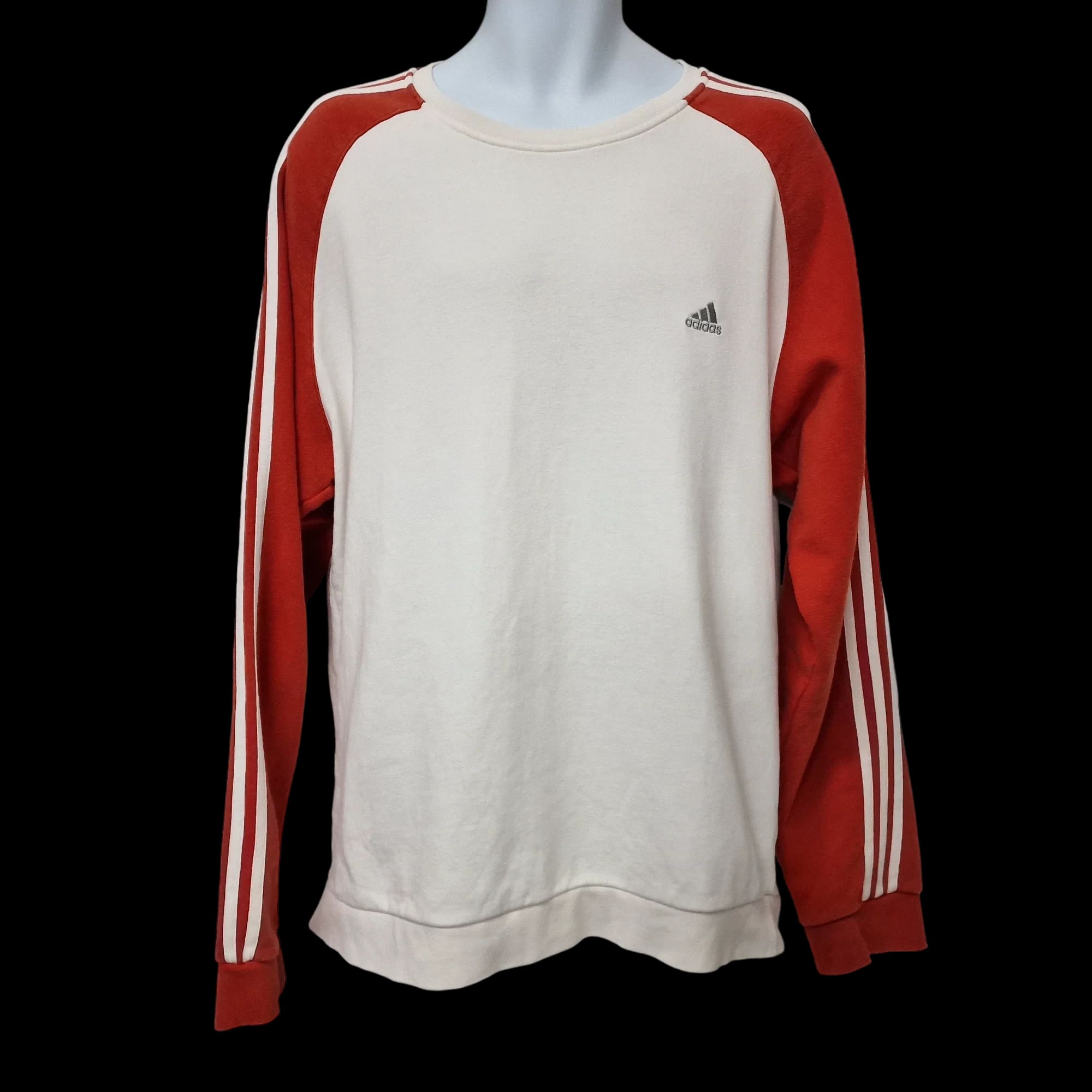 Adidas White Crew Neck Jumper UK XL - Jumpers - 1 - 3400