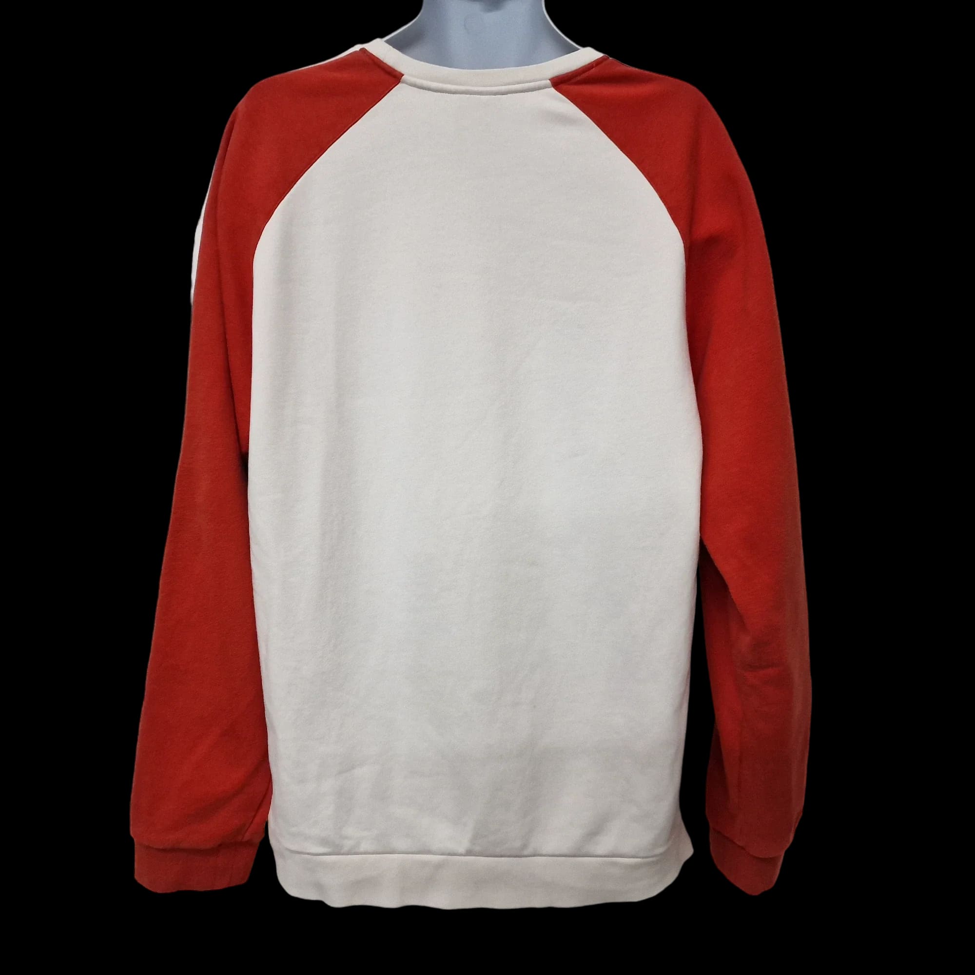 Adidas White Crew Neck Jumper UK XL - Jumpers - 2 - 3400