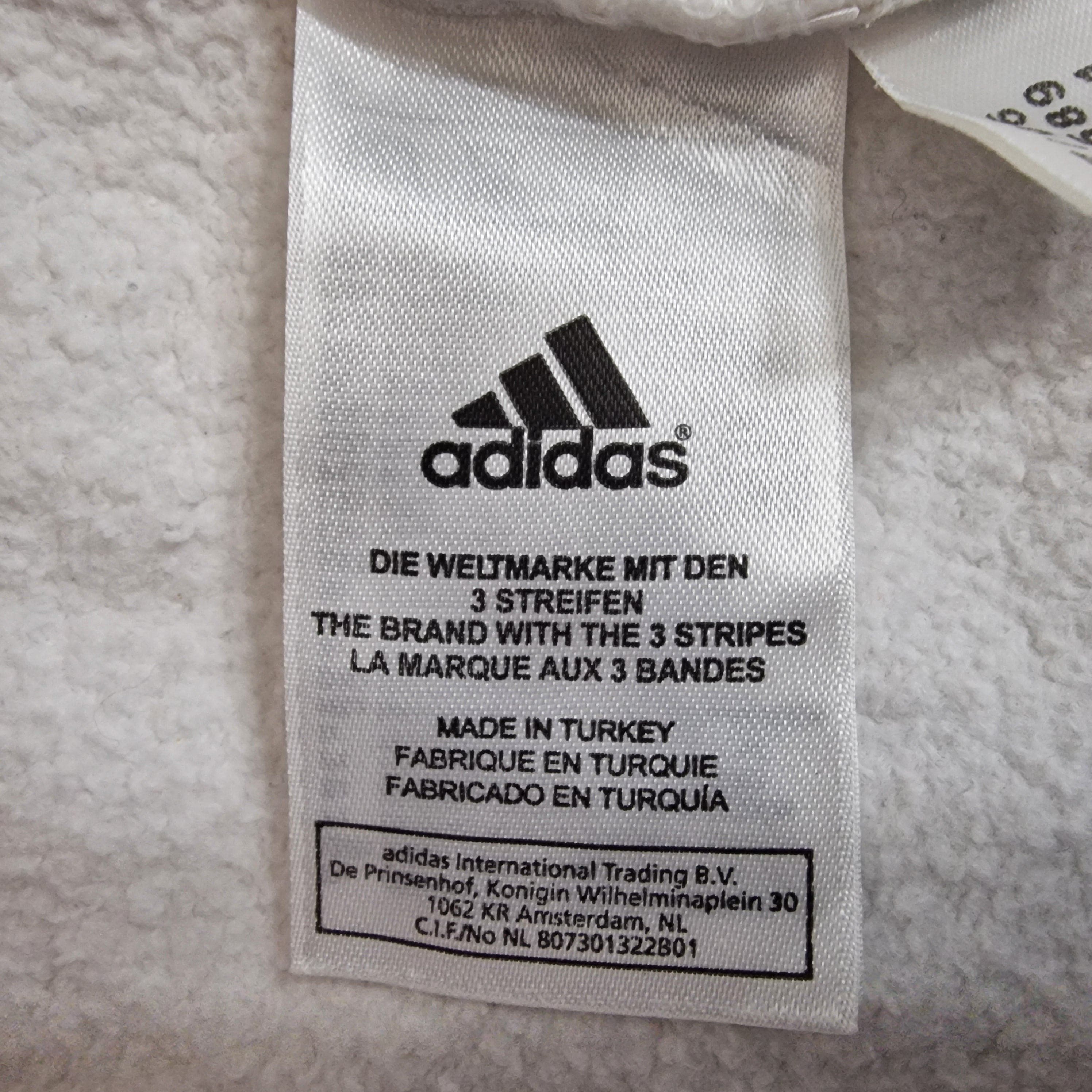 Adidas White Crew Neck Jumper UK XL - Jumpers - 12 - 3400