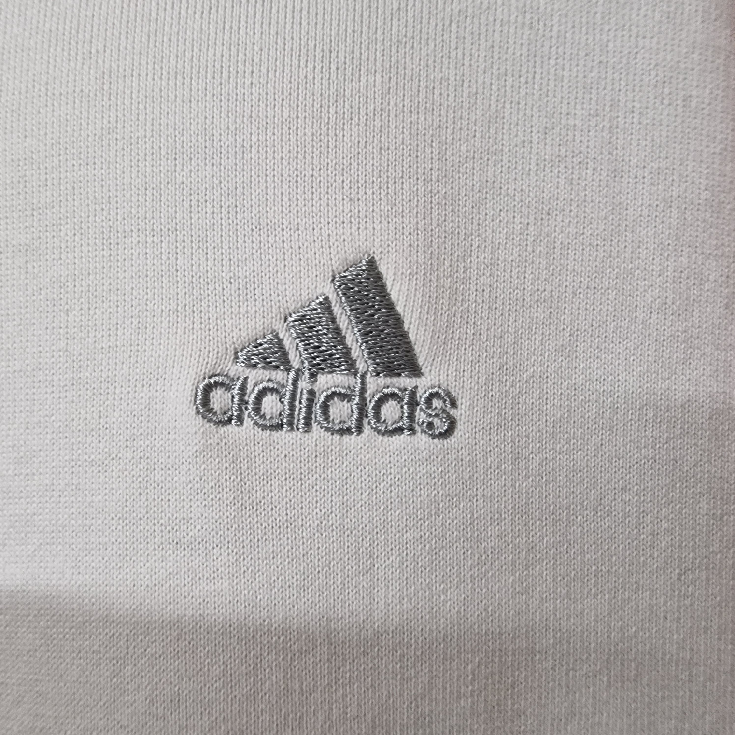 Adidas White Crew Neck Jumper UK XL - Jumpers - 7 - 3400