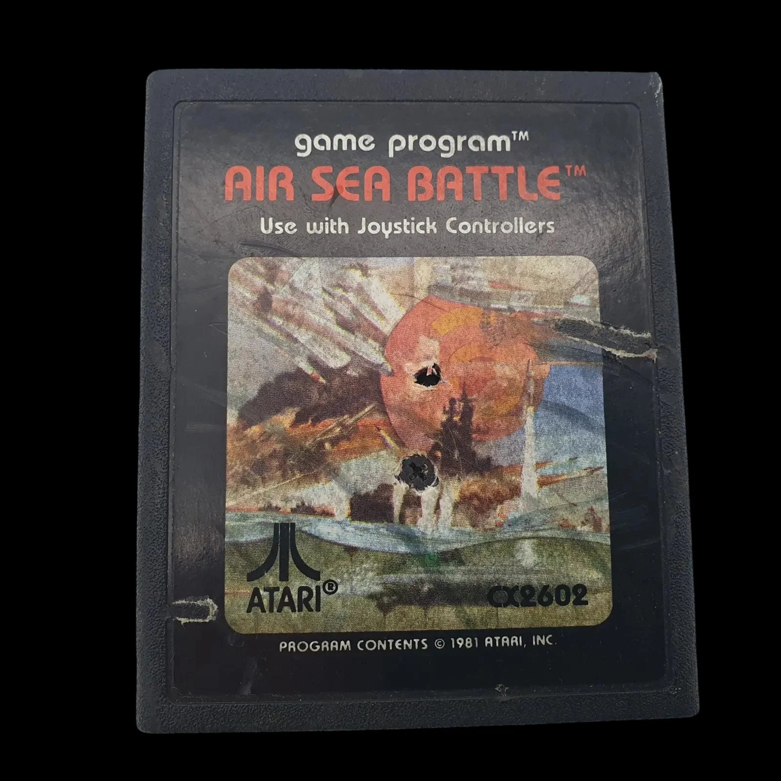 Air Sea Battle Atari 2600 Avs 1981 Video Game Vintage