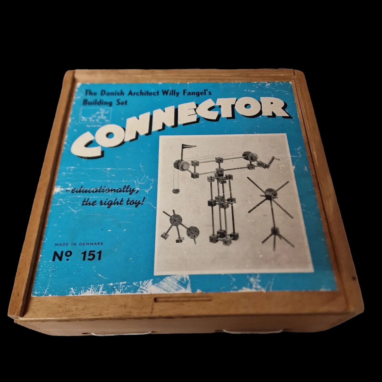 Antique Connector Willy Fangels 151 Construction Set