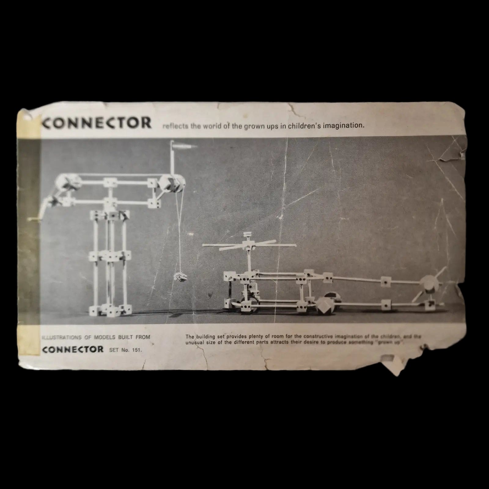 Antique Connector Willy Fangels 151 Construction Set