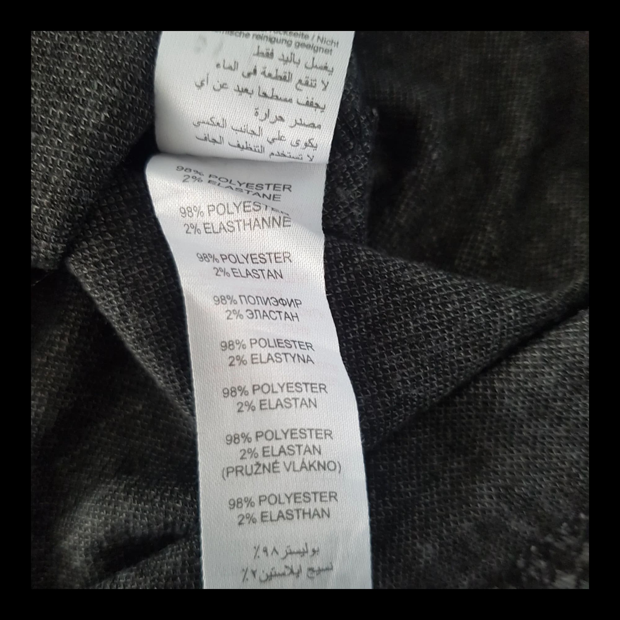 Apricot Grey Black Pattern Dress UK 14 - Dresses - 9 - 1958