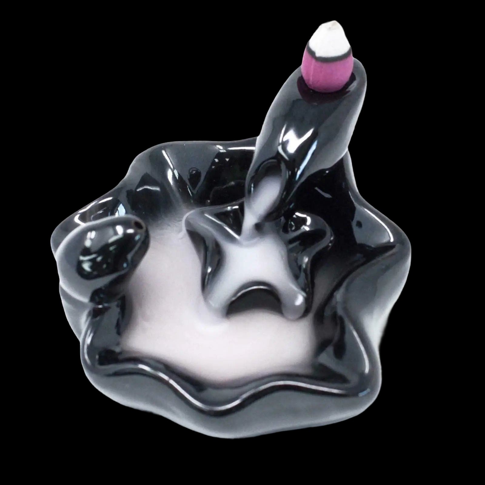 Back Flow Incense Burner - Large Pools To - Ancient Wisdom