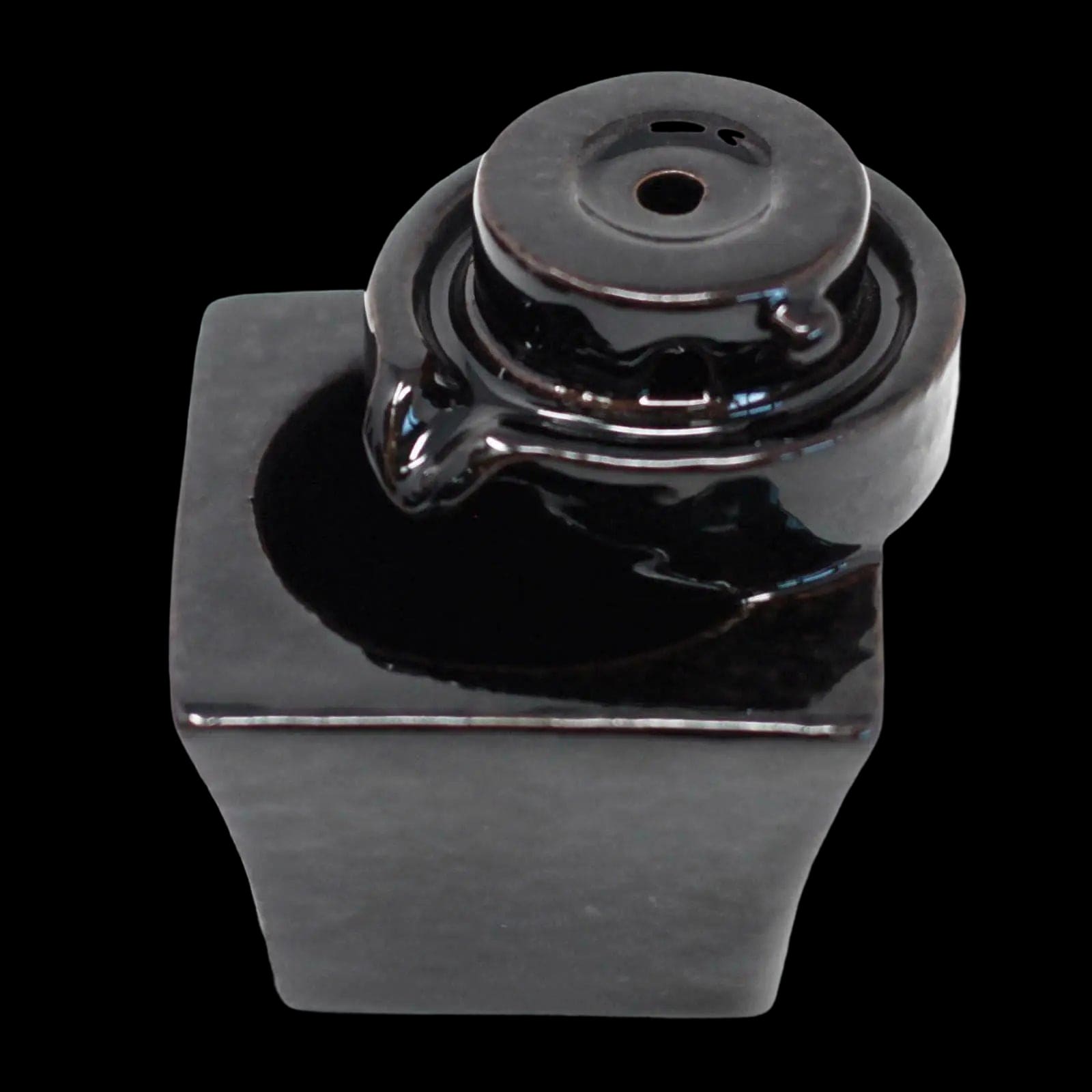 Back Flow Incense Burner - Round To Square - Ancient Wisdom