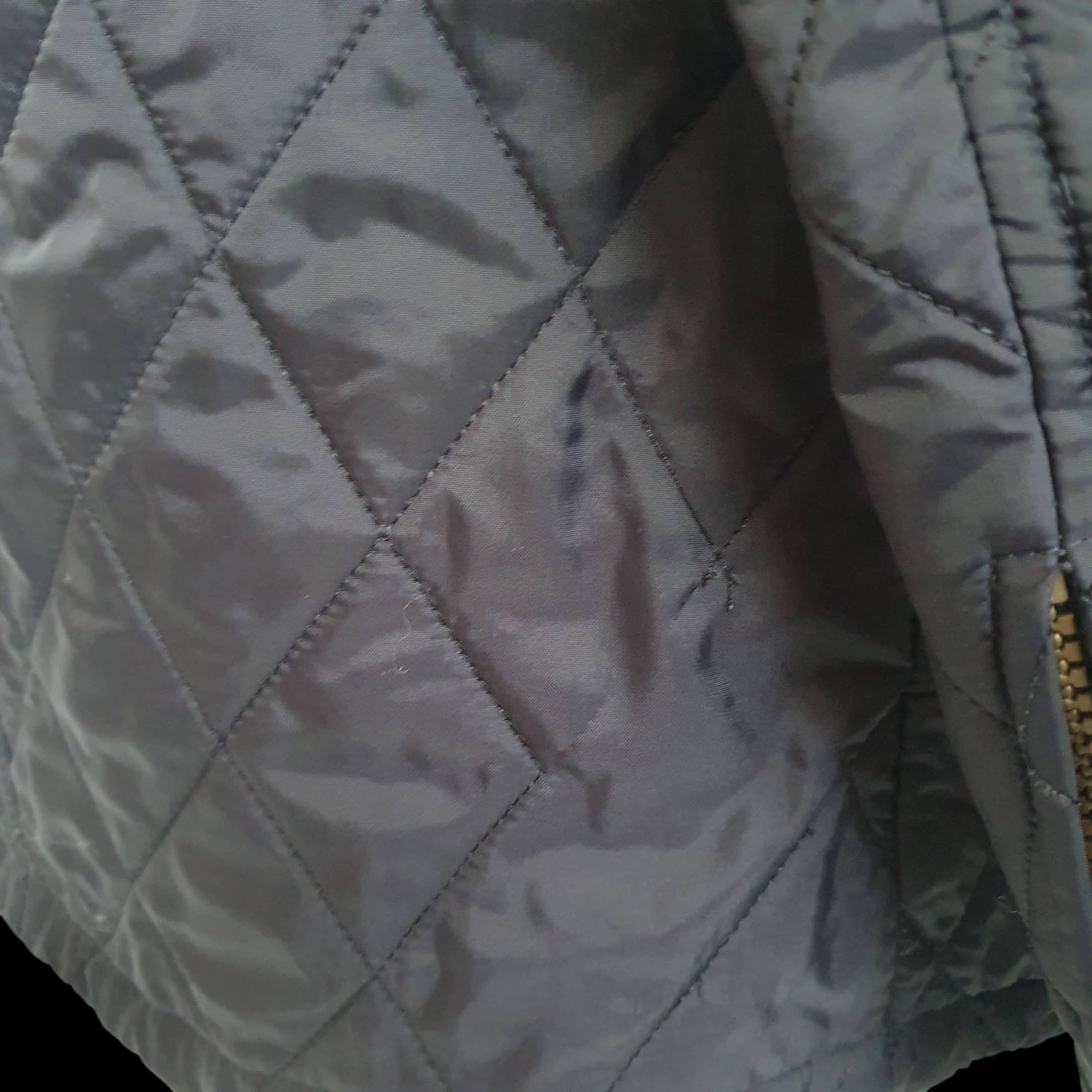 Barbour Womens Blue Quilted Utility Jacket - Morris &