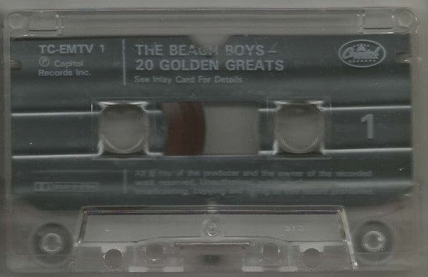 The Beach Boys - 20 Golden Greats (cass Comp Re) - Preloved