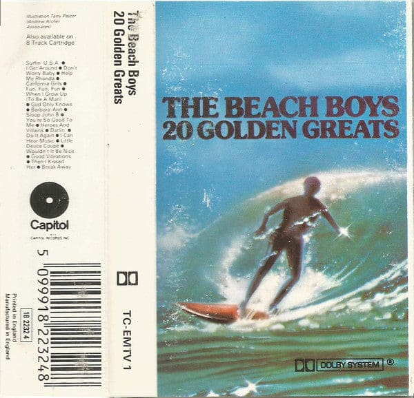 The Beach Boys - 20 Golden Greats (cass Comp Re) - Preloved