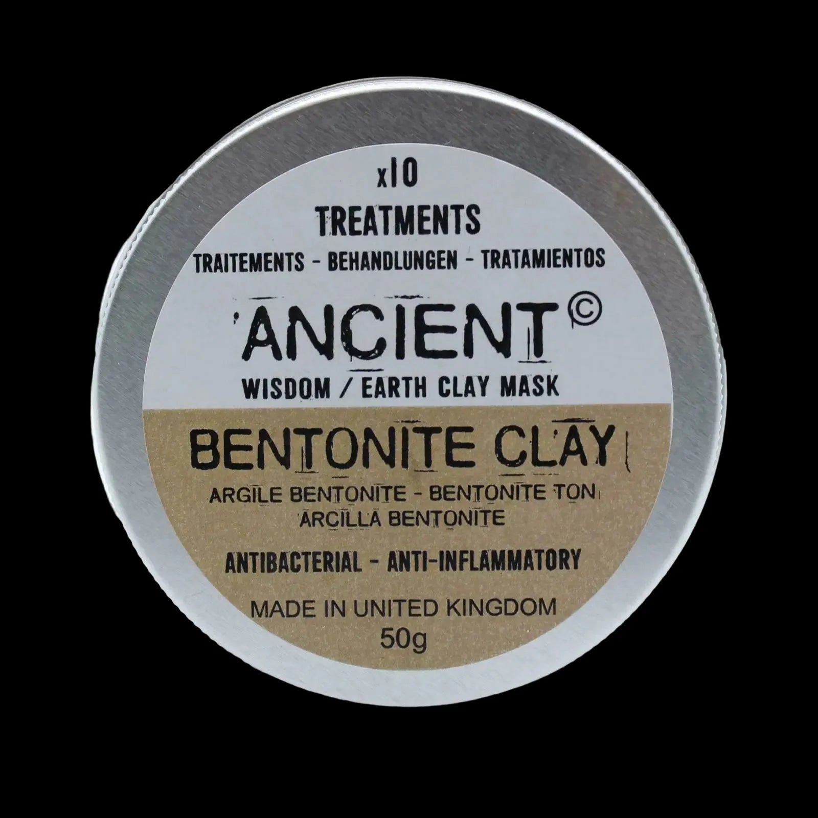 Bentonite Clay Skin Mask 50g - Care Masks & Peels - Ancient