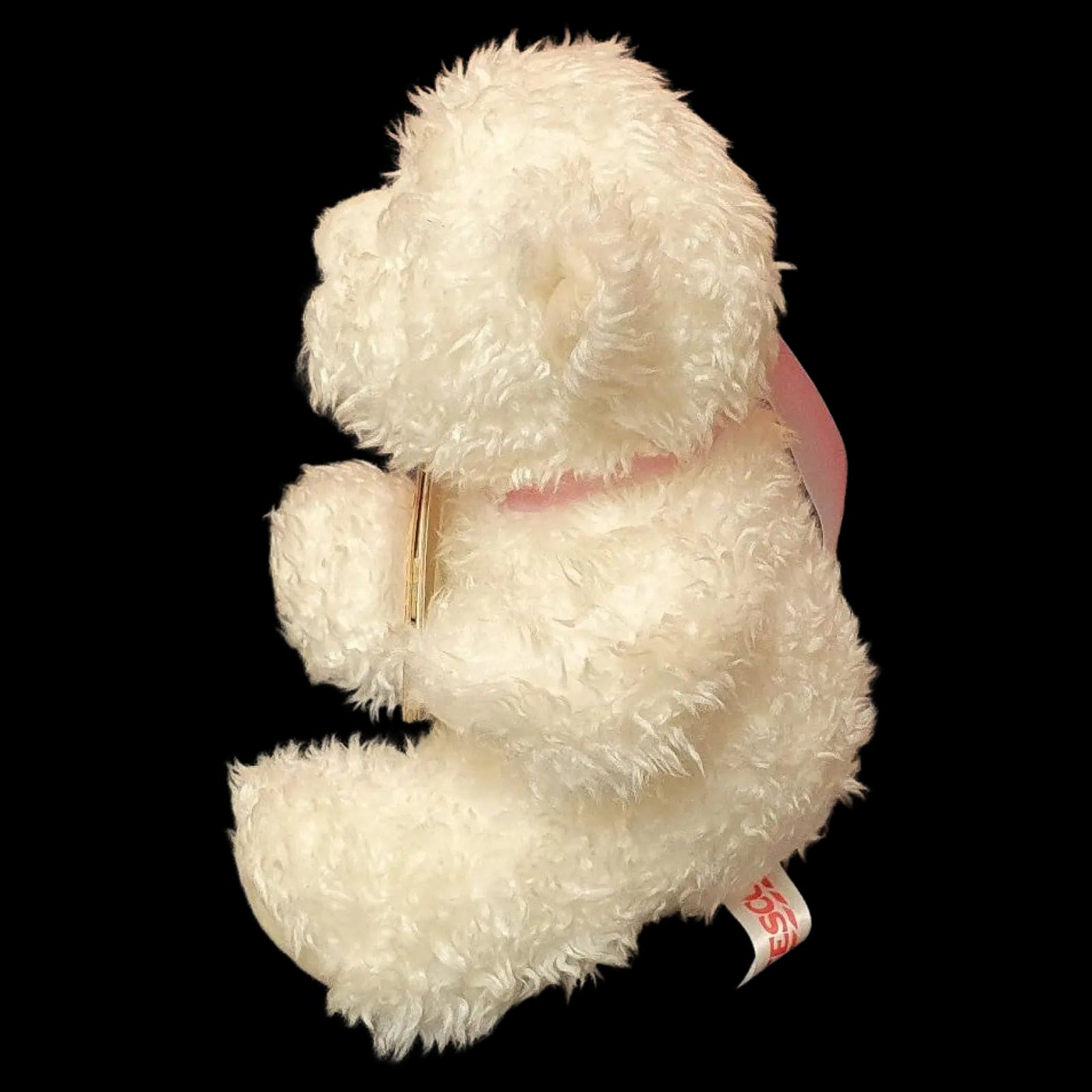 Birthdays White Plush Bear Soft Toy Holding Love Heart