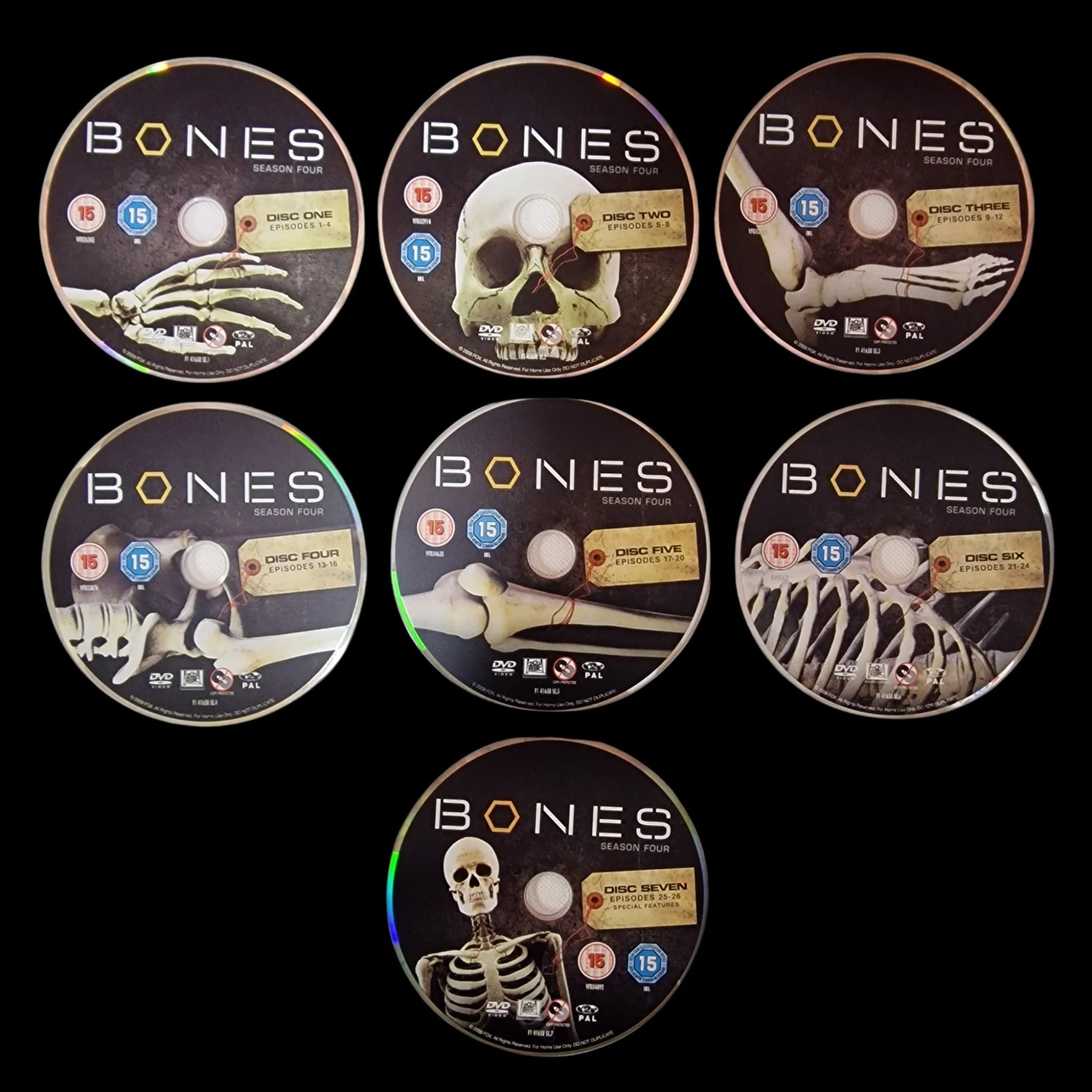 Bones Season Four - Preloved - DVD - Fox Television - 2