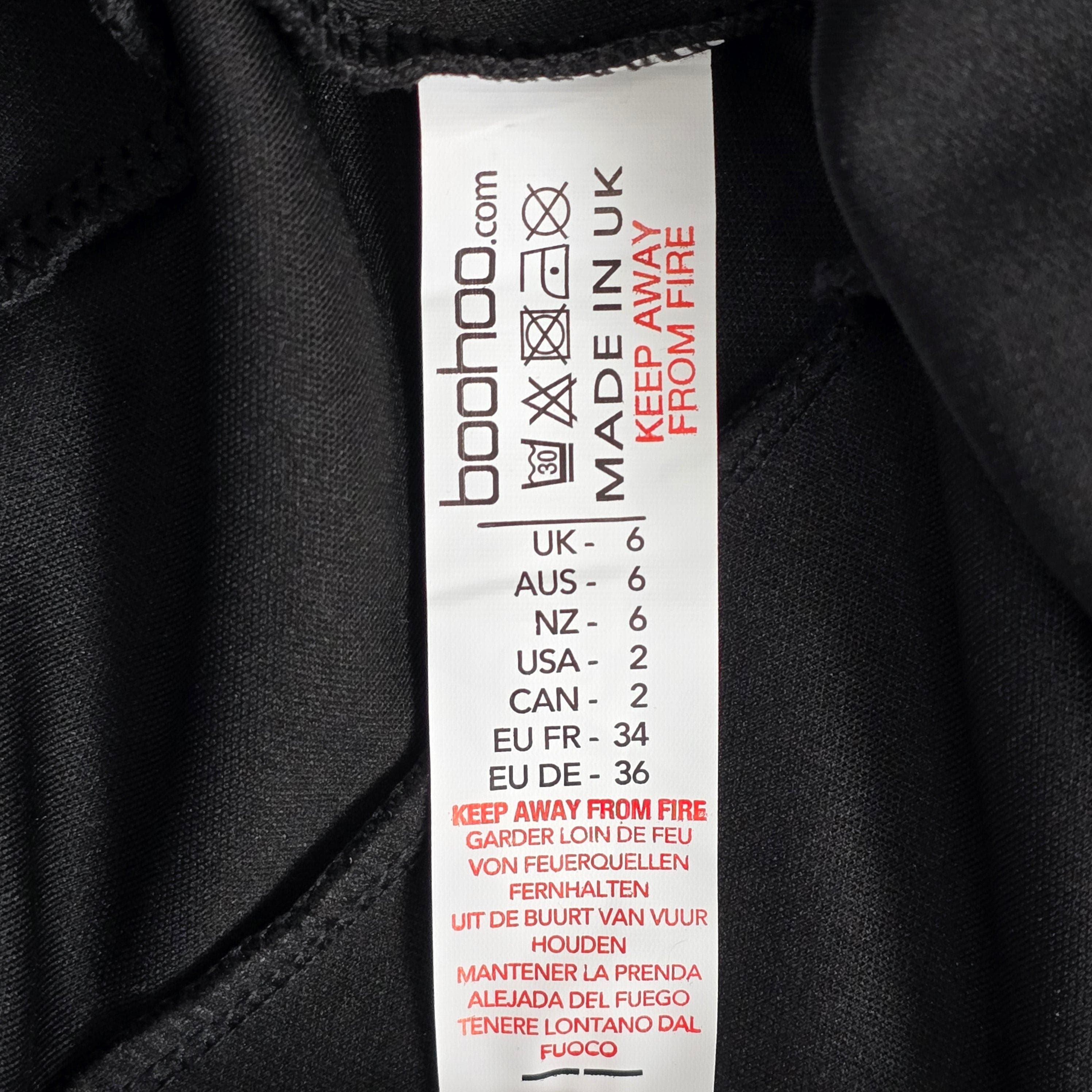 Boohoo Women’s Black Jumpsuit UK 6 - Playsuit - 7 - 3560