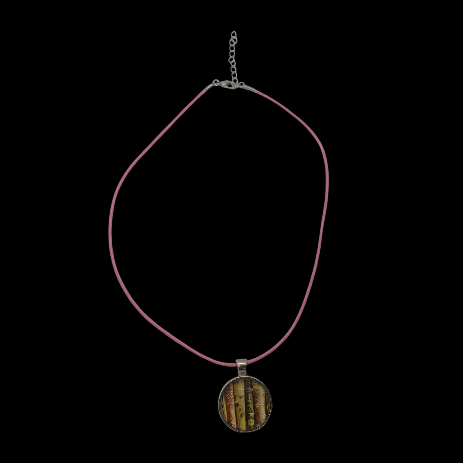 Book Lover Librarian Necklace Bookworm Studying Library