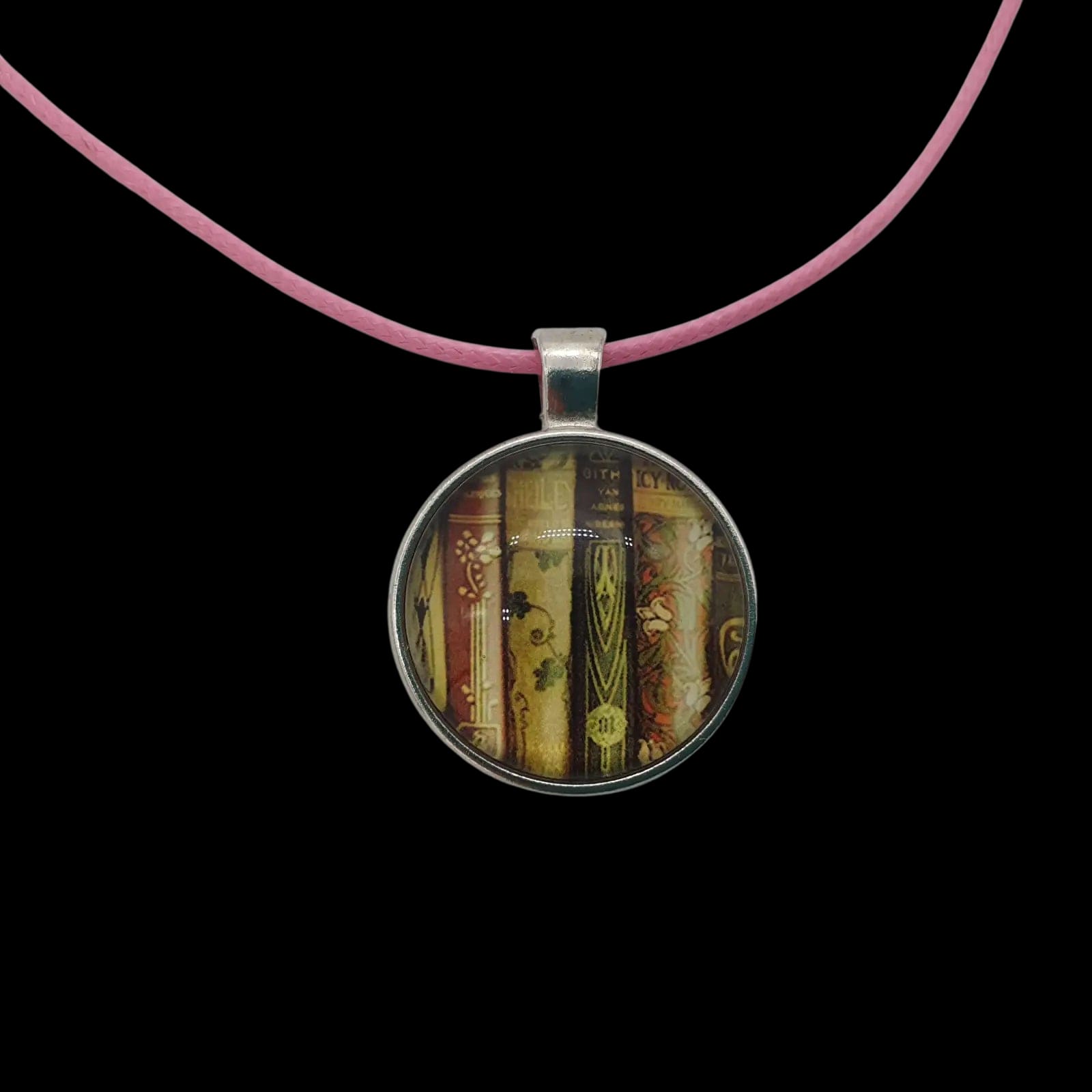 Book Lover Librarian Necklace Bookworm Studying Library