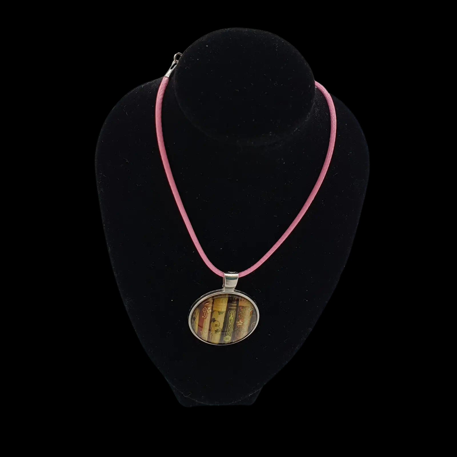 Book Lover Librarian Necklace Bookworm Studying Library