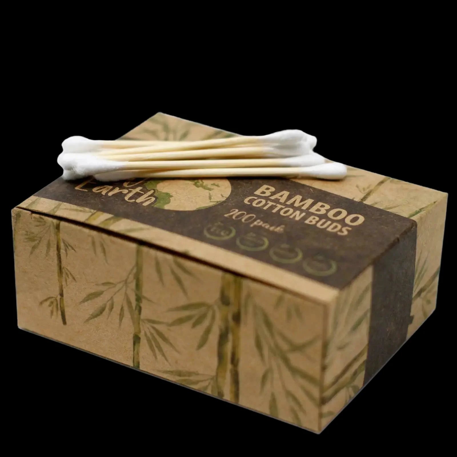 Box Of 200 Bamboo Cotton Buds - Ancient Wisdom - 1