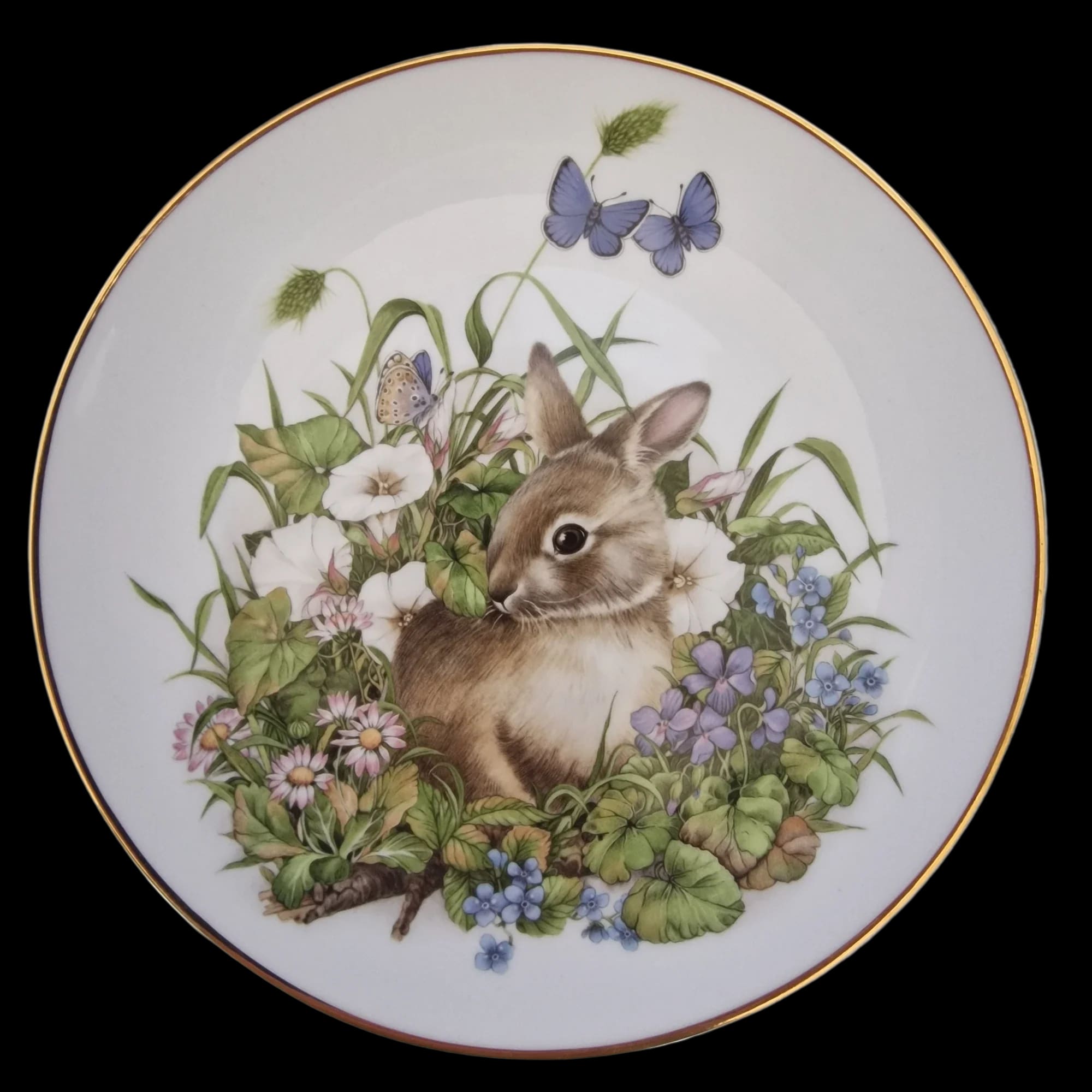 Boxed Fpb Rabbit Ornamental Plate - FPB - 3 - 3034