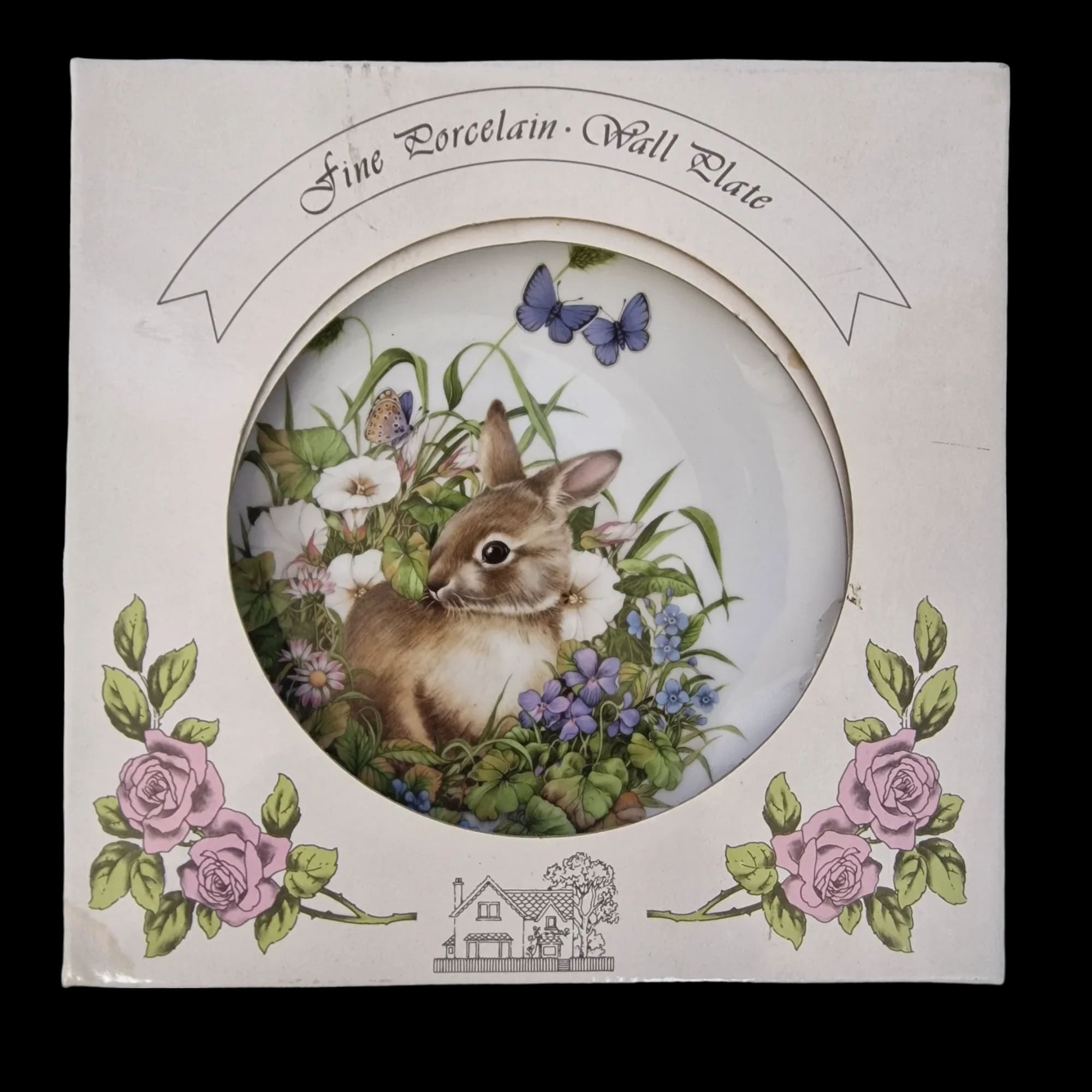 Boxed Fpb Rabbit Ornamental Plate - FPB - 1 - 3034