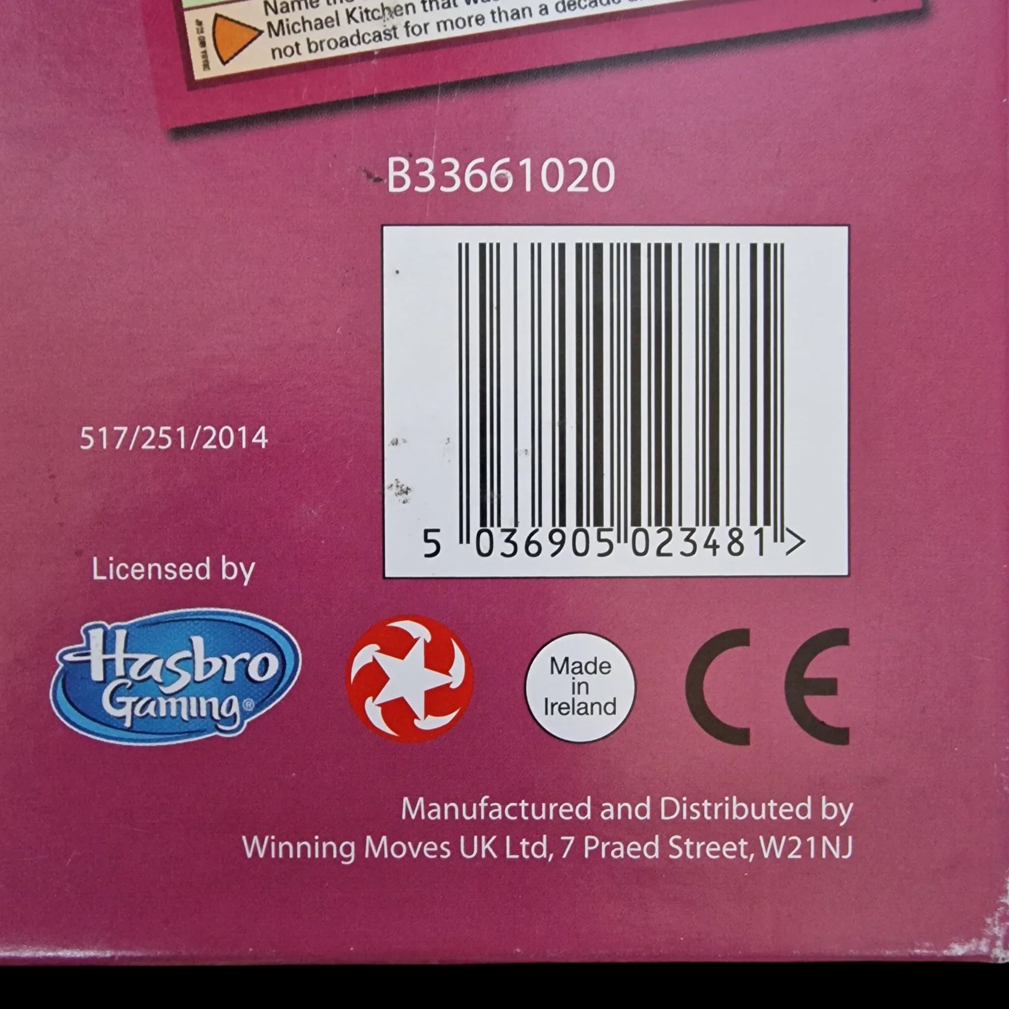 Boxed Hasbro Radio Times Trivial Pursuit Board Game - Games