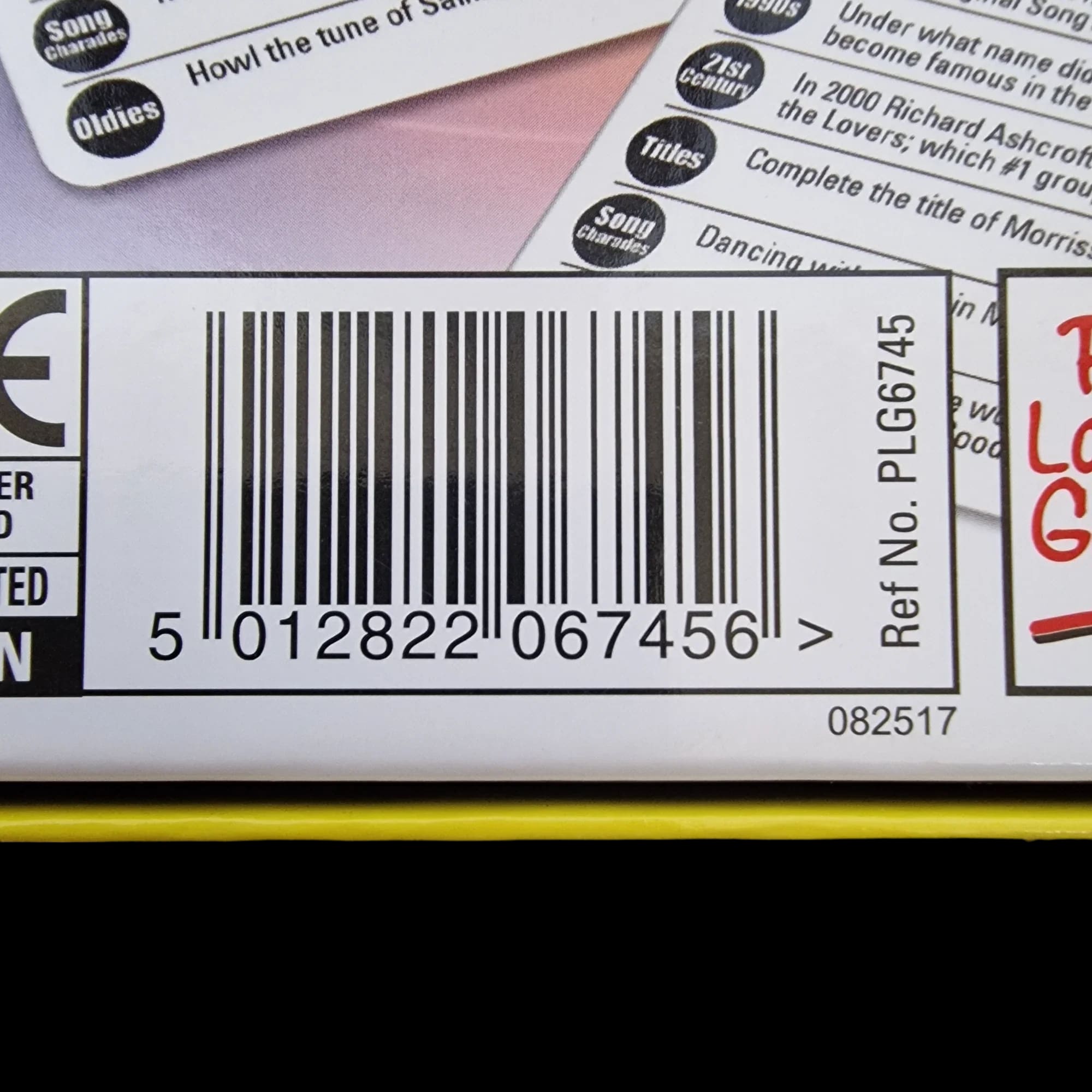 Boxed Now Thats What i Call Music Trivia Board Game - Games