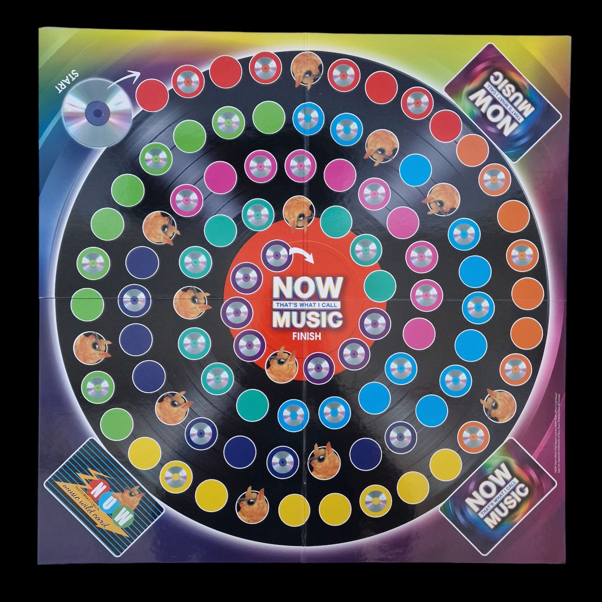 Boxed Now Thats What i Call Music Trivia Board Game - Games