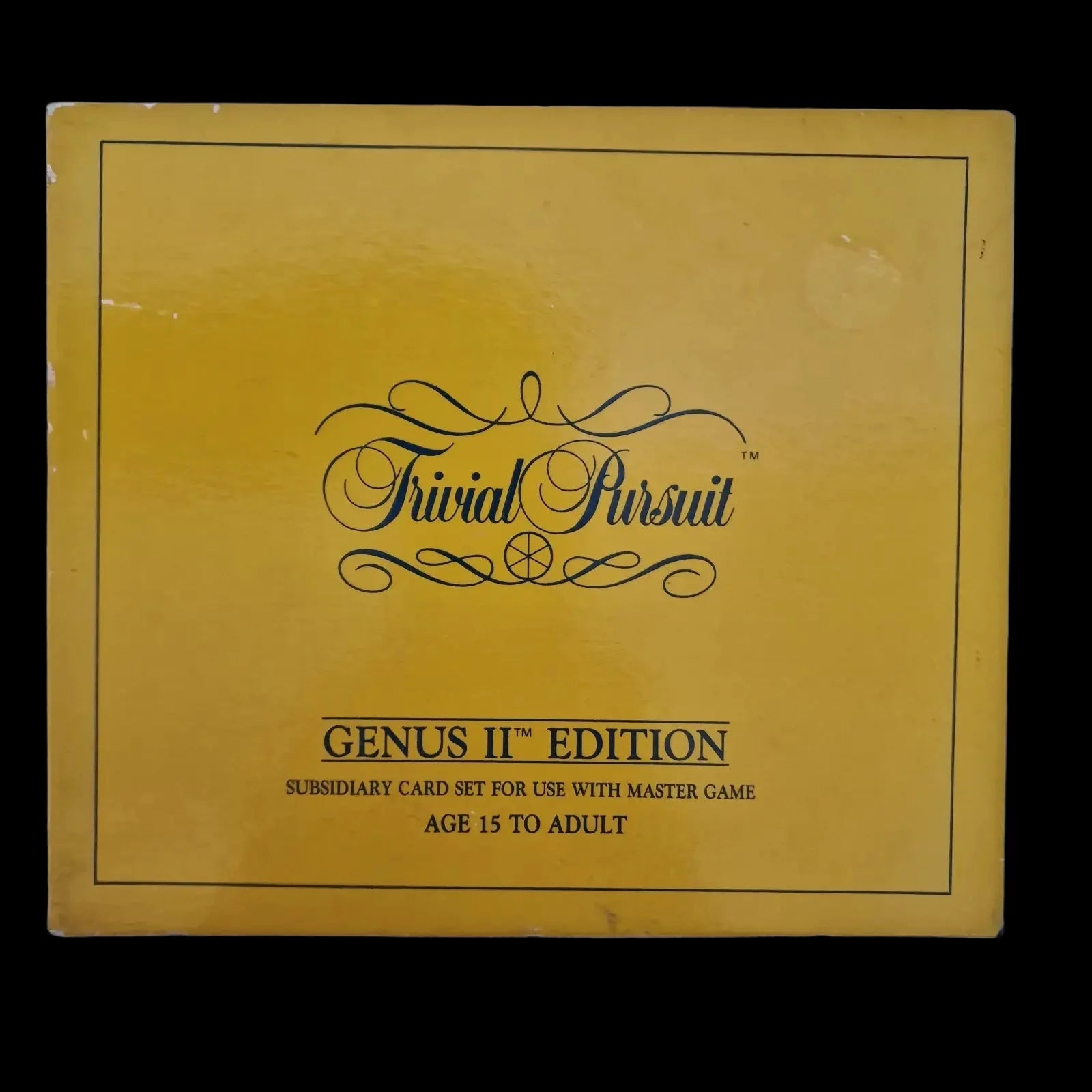 Boxed Trivial Pursuit Genus Ii Edition Subsidiary Card Set