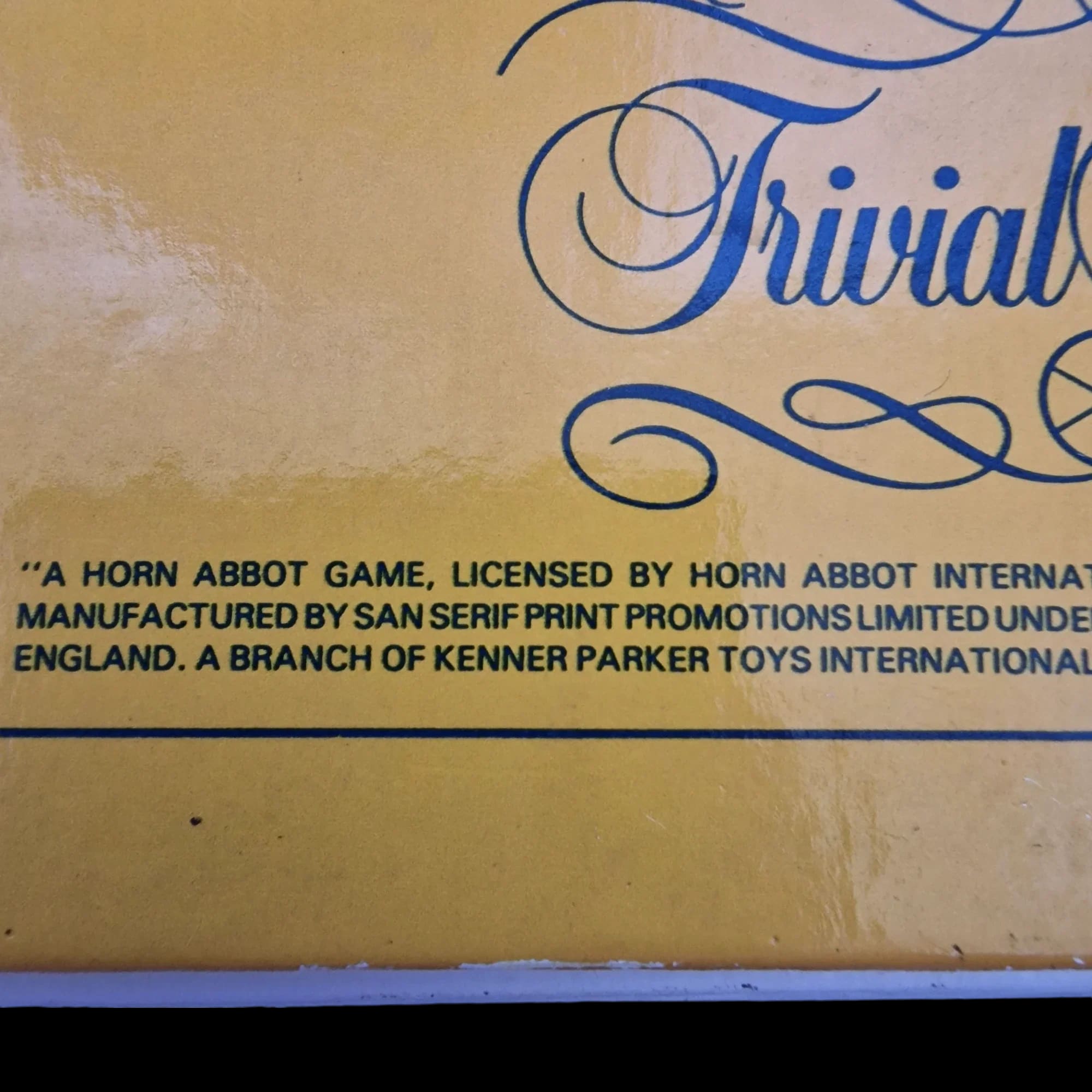 Boxed Trivial Pursuit Genus Ii Edition Subsidiary Card Set