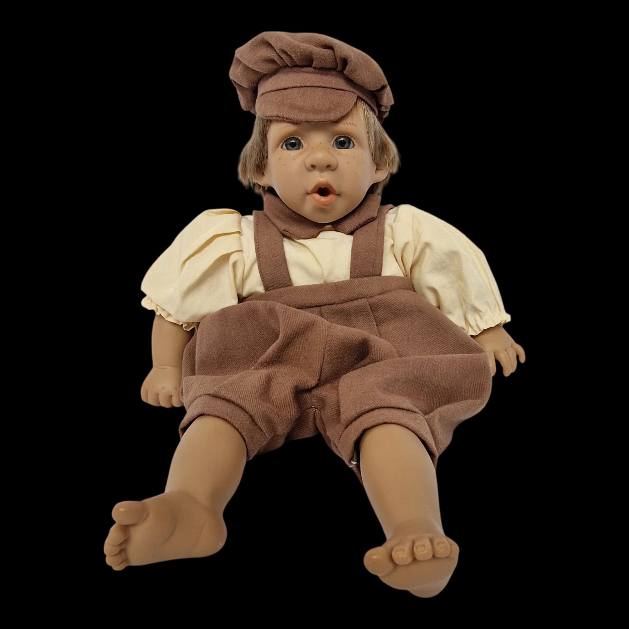 Boy Doll Panre S.l Victorian Style Clothing Spanish Vintage