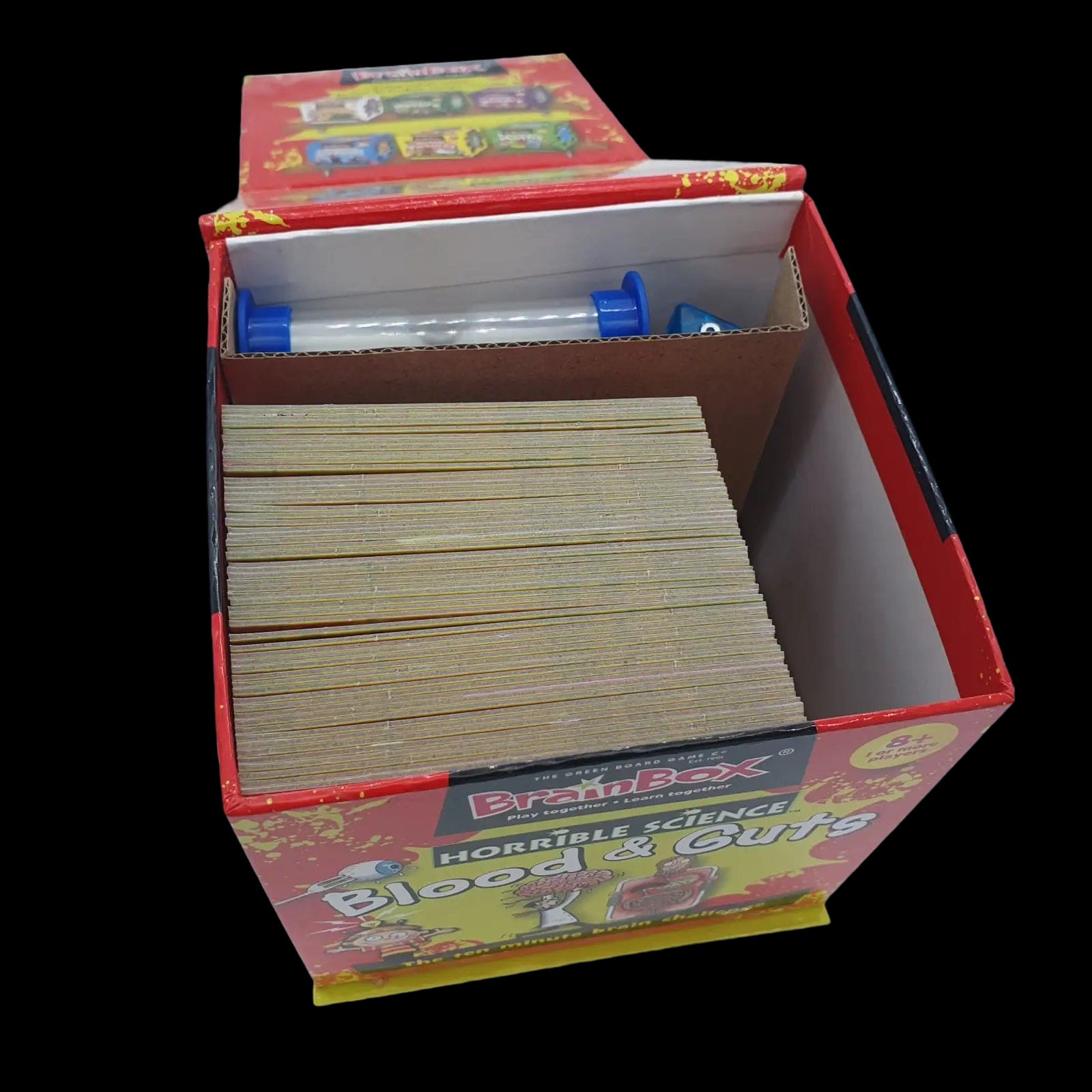 Brainbox Blood & Guts Boxed Board Game 2012 Age 8 + - Games