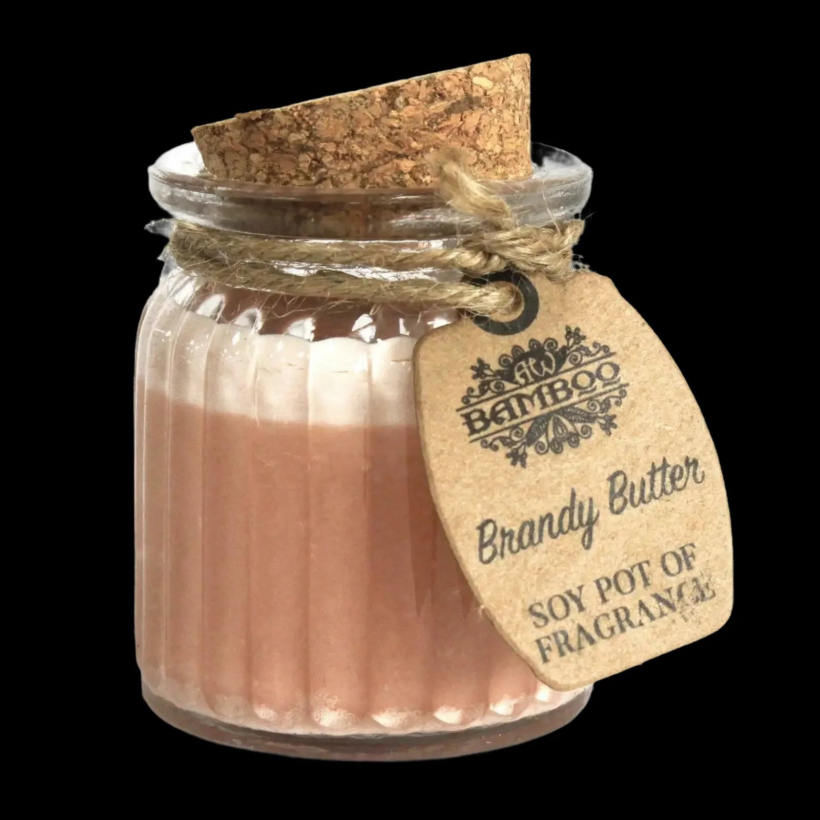 Brandy Butter Soy Pot Of Fragrance Candles - Ancient Wisdom