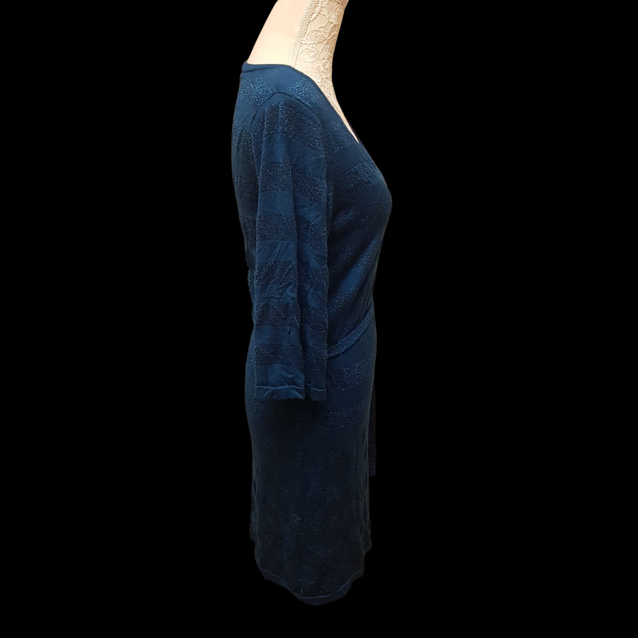 Brave Soul Teal Halter Dress Uk 12 - Dresses - 3