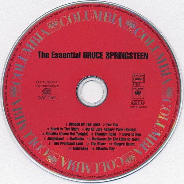 Bruce Springsteen - The Essential (2xcd Comp) - Preloved