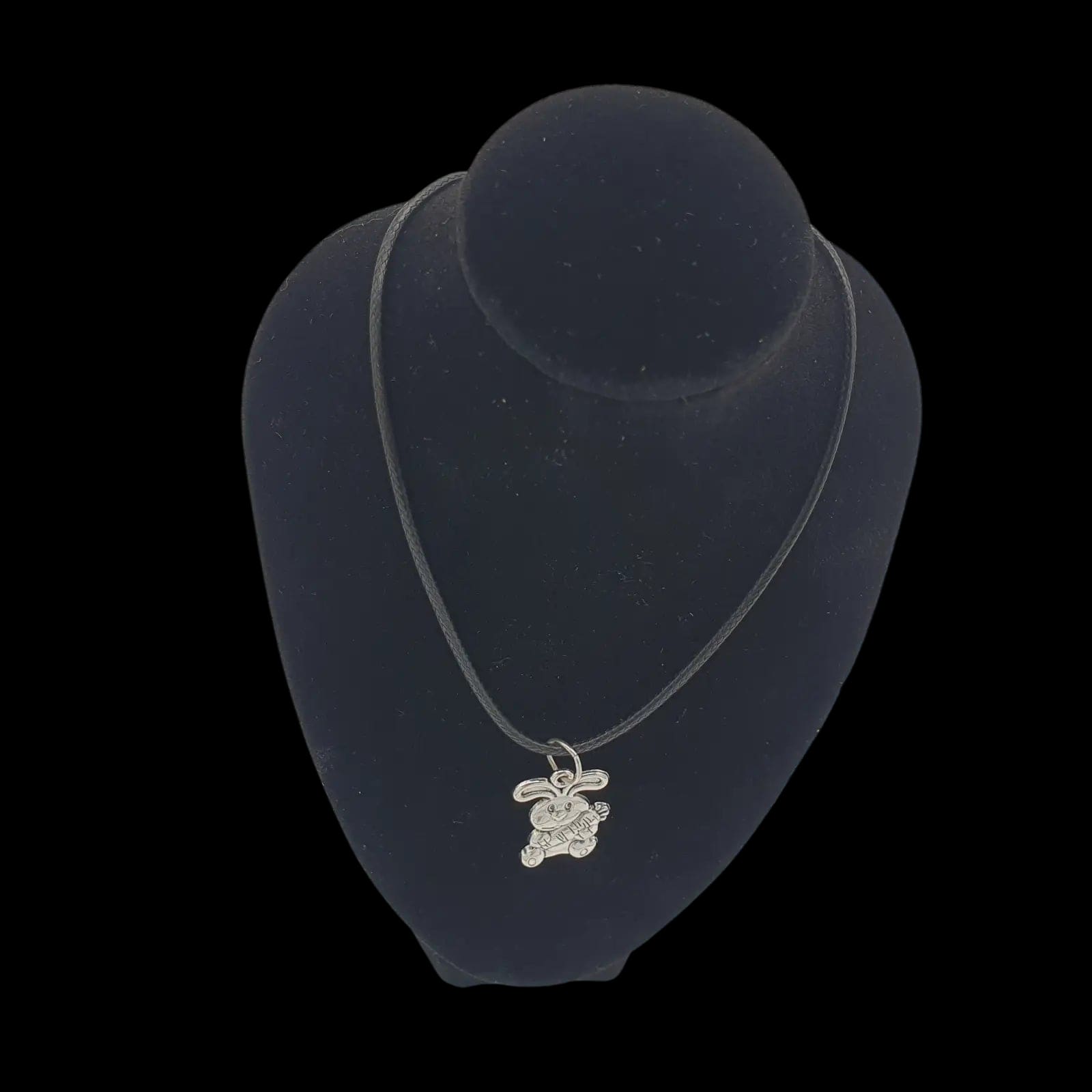 Bunny Rabbit Carrot Necklace Pendant Charm Handmade Fashion