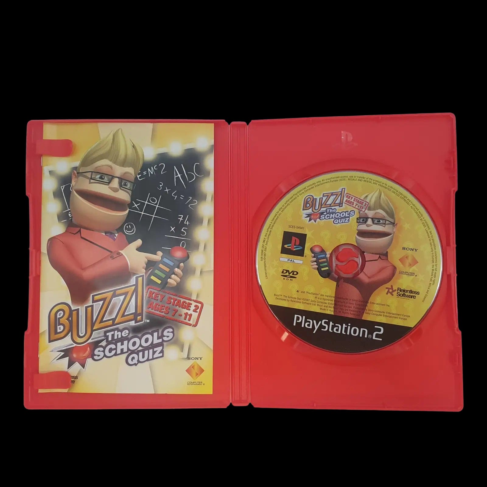 Buzz The Schools Quiz Sony Playstation 2 Ps2 2007 Video